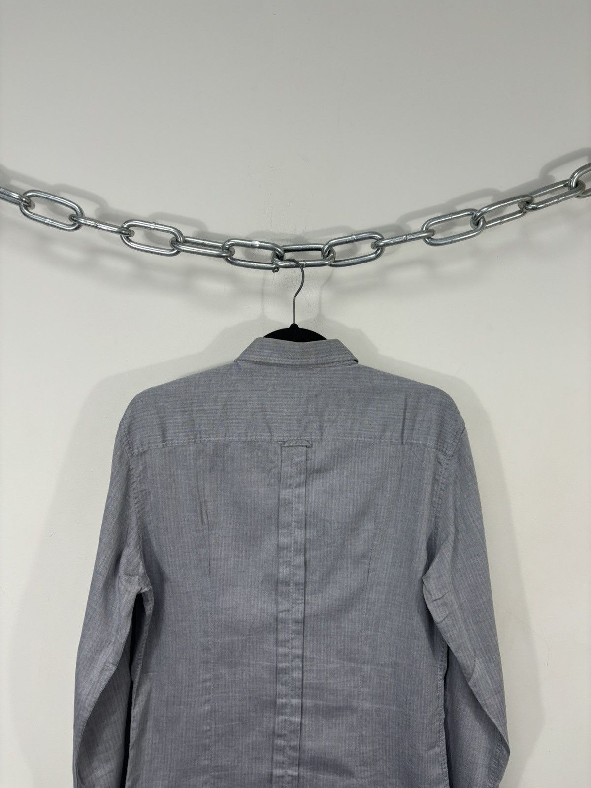 Dolce & Gabbana Dolce & Gabbana Men’s Slim Herringbone Button Down Shirt Size US M / EU 48-50 / 2 - 14 Thumbnail