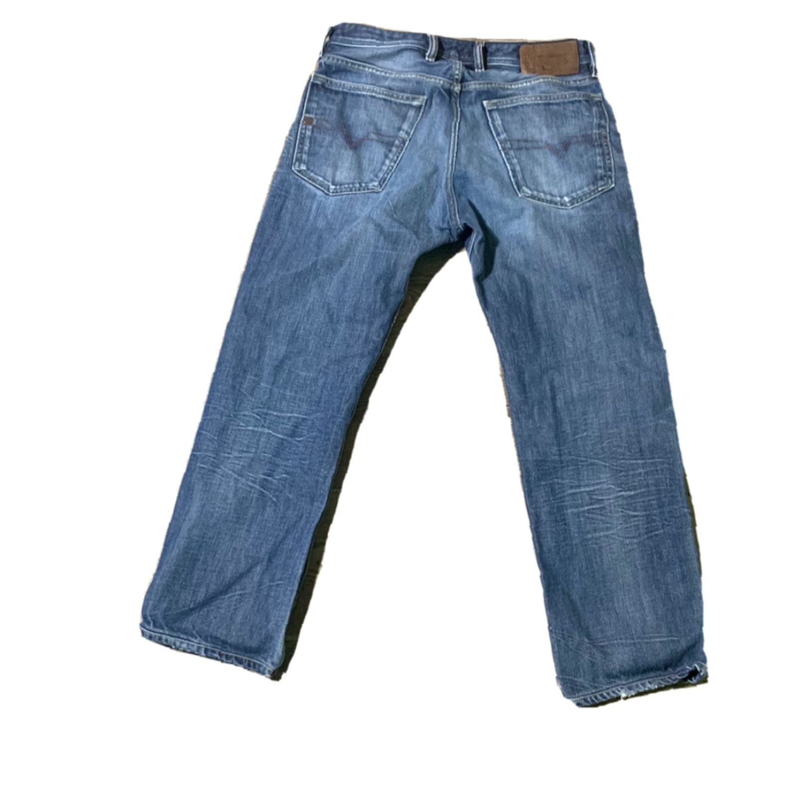 Diesel Diesel Waykee Button Fly Jeans Men's Blue Straight Size 30 X 27 Size US 30 / EU 46 - 2 Thumbnail