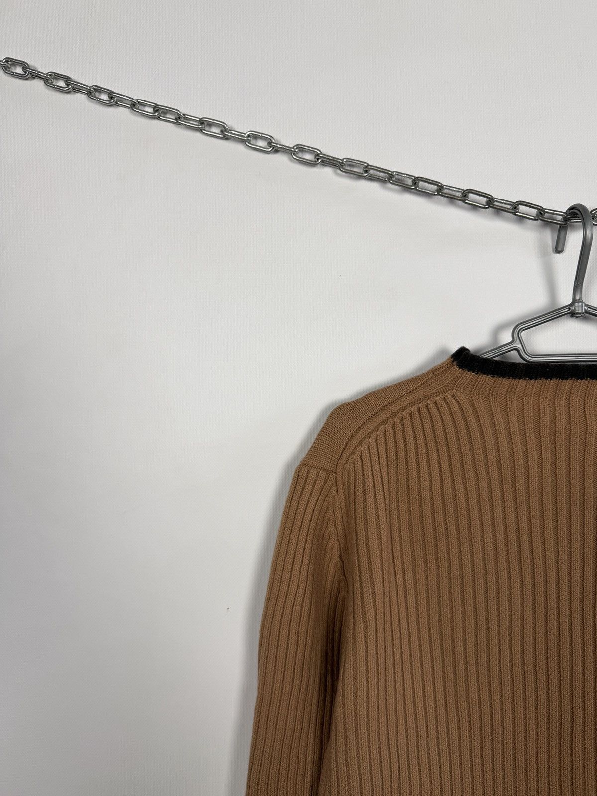 Versace Jeans Couture Versace Jeans Couture Crewneck Wool Sweater Italy Size M Size US M / EU 48-50 / 2 - 14 Thumbnail