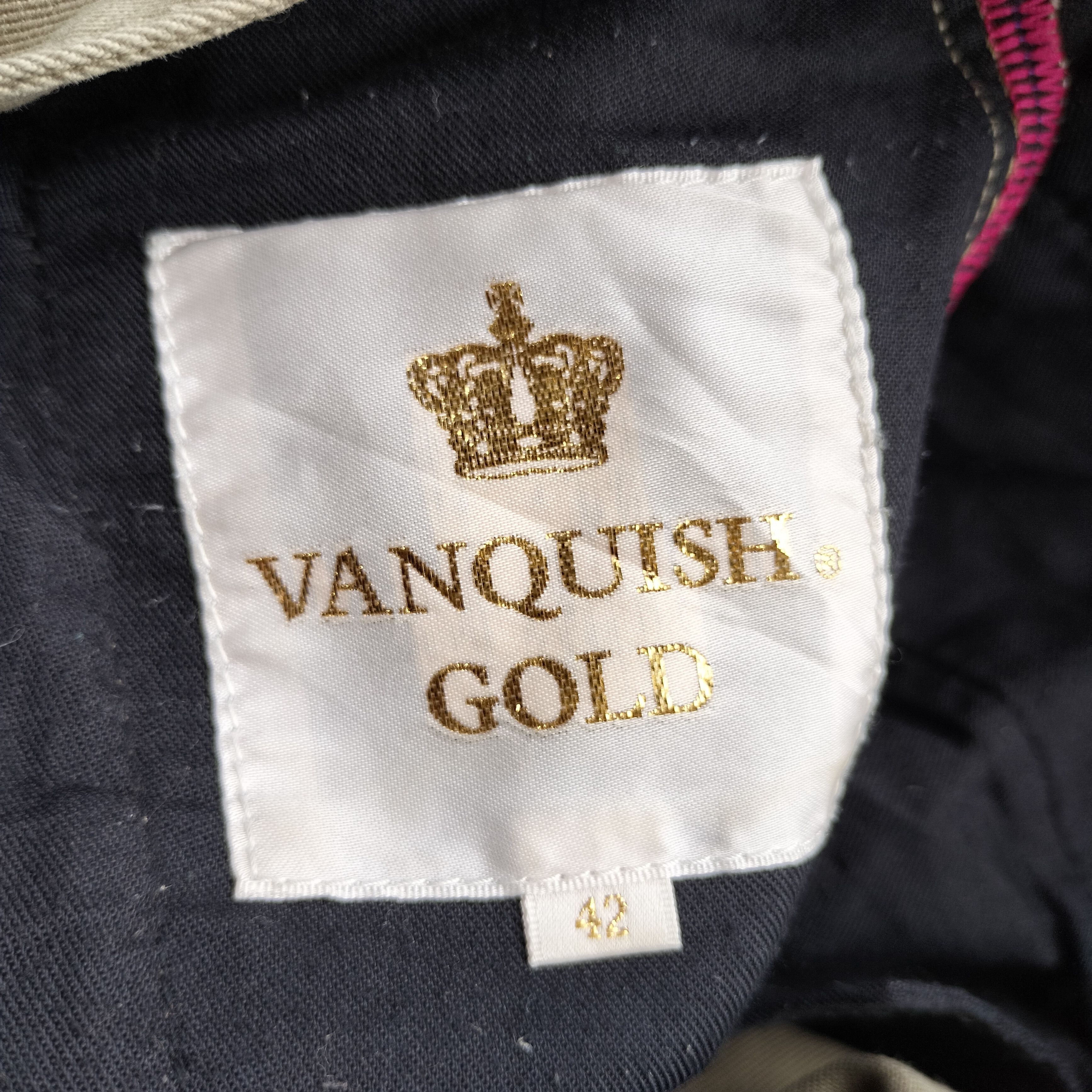 Vanquish Vanquish Gold japan flare catton pants Size US 31 - 12 Thumbnail