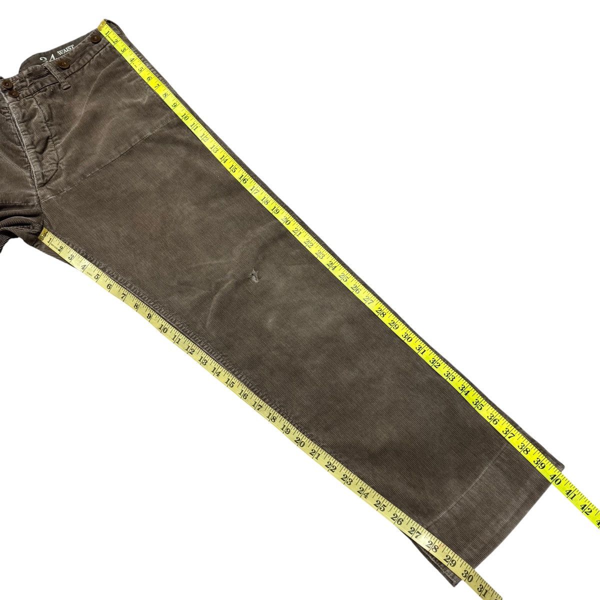 Nigel Cabourn Vintage Nigel Cabourn Brown Corduroy Military Pants Size US 34 / EU 50 - 18 Thumbnail