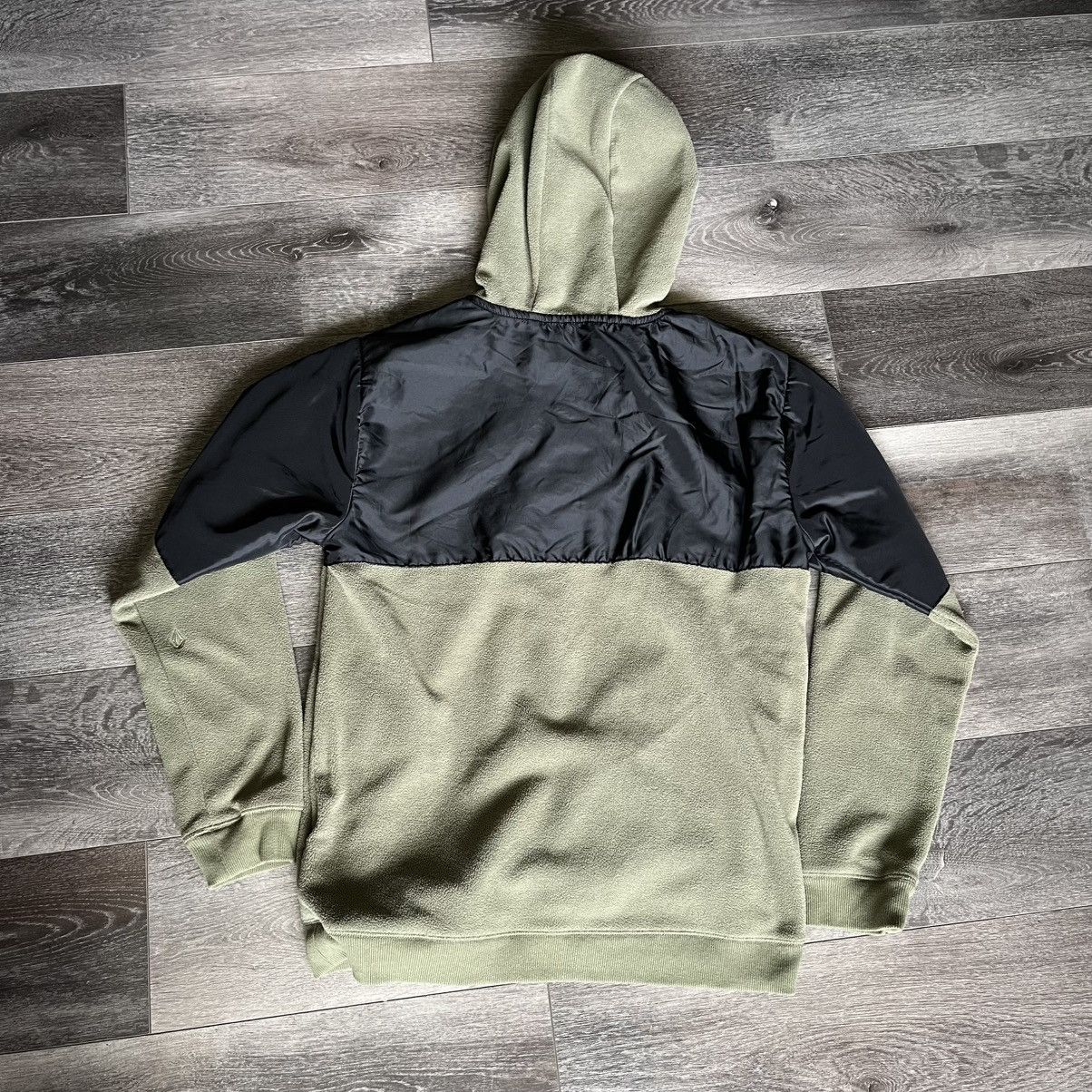 Volcom Vintage Volcom Skateboards 1/2 Half Zip Fleece Hooded Jacket Size US S / EU 44-46 / 1 - 2 Thumbnail