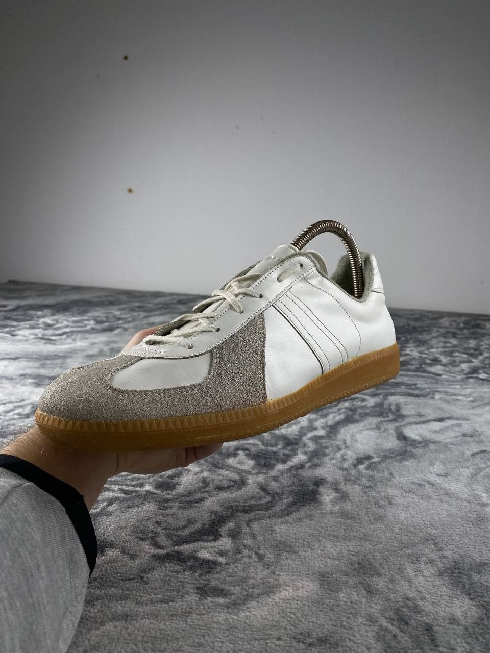 Vintage GAT BW Sport Army Trainer Bundeswehr Shoes Leather Sneakers Size US 10.5 / EU 43-44 - 13 Thumbnail