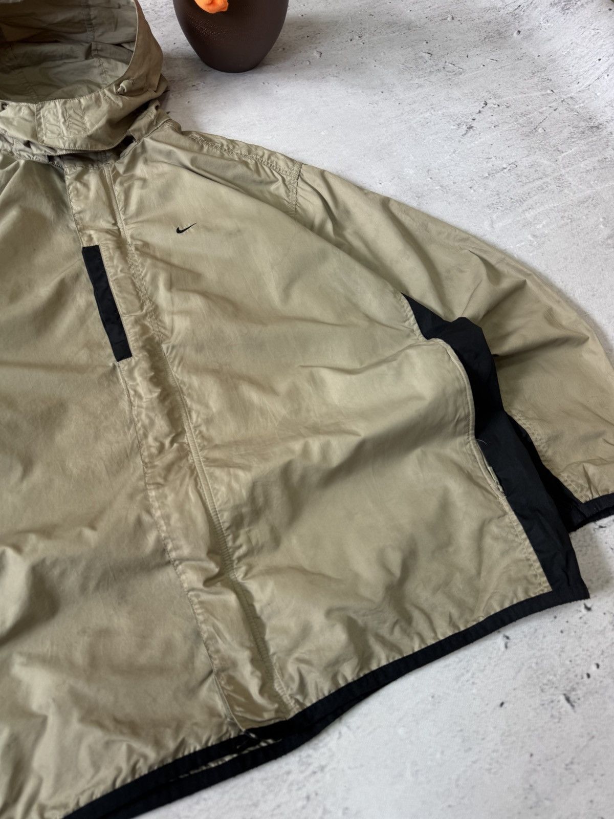 Nike × Vintage NIKE VINTAGE BASIC LOGO OVERSIZE BAGGY LIGHT JACKET Size US XL / EU 56 / 4 - 3 Thumbnail