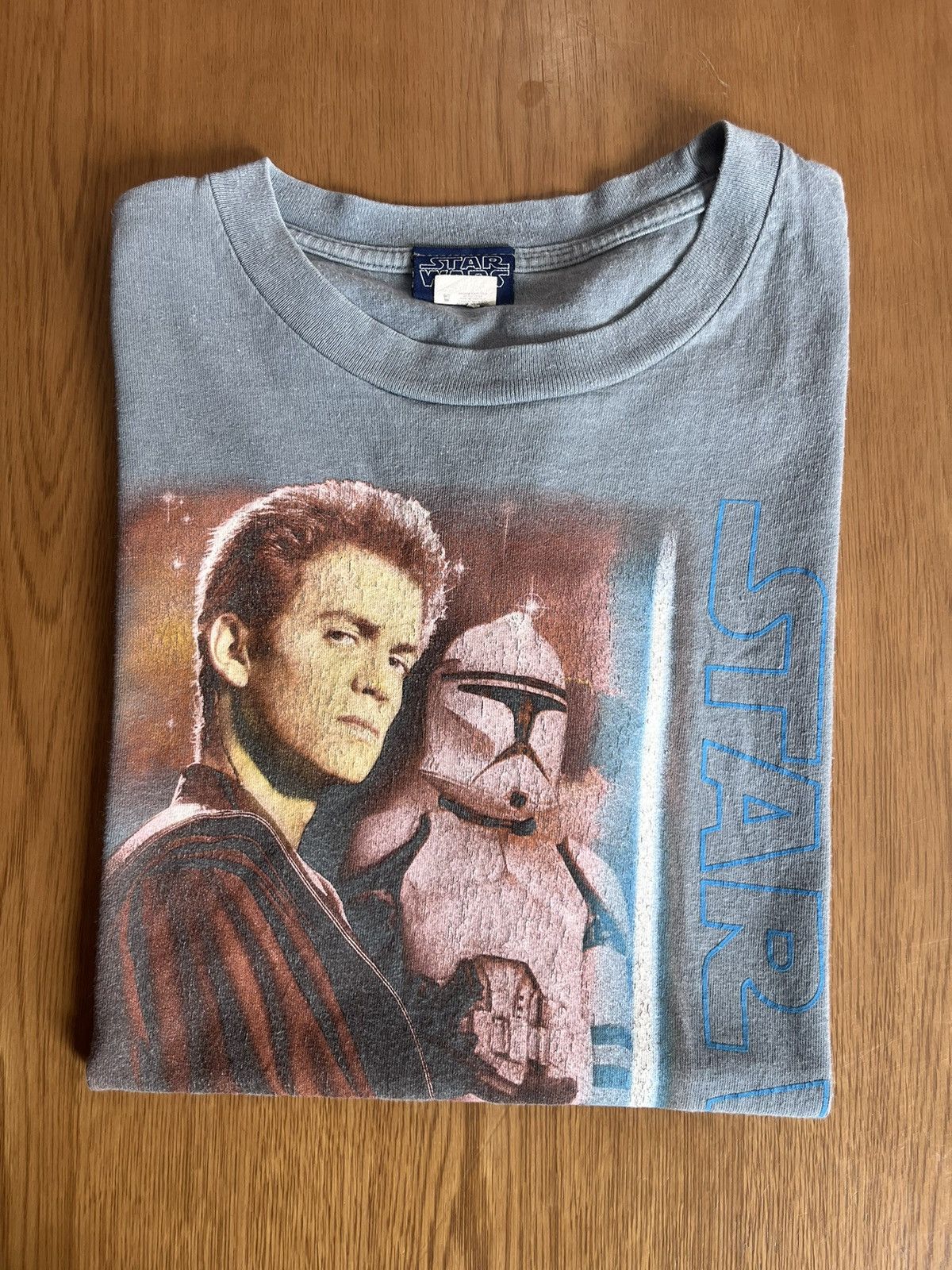 Star Wars Vintage STAR WARS (Kid Size) 00’s Tshirt Size US L / EU 52-54 / 3 - 1 Thumbnail