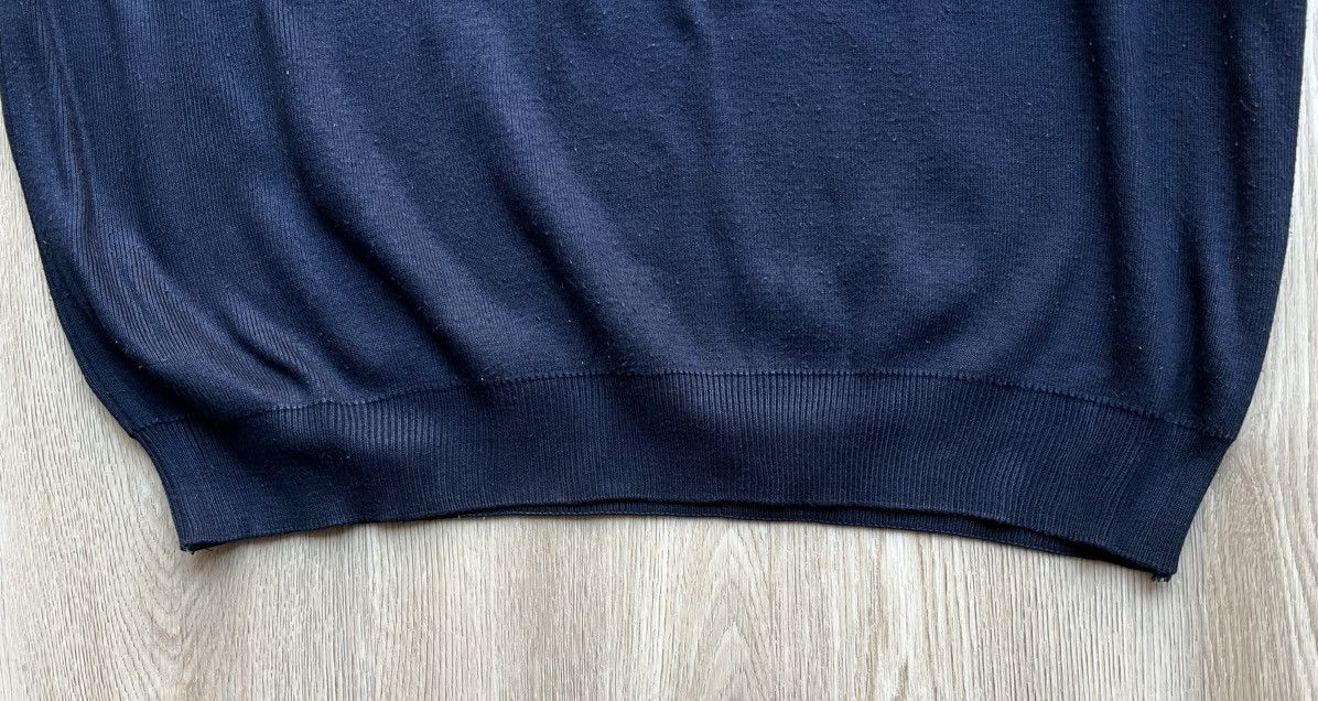 Paul & Shark × Vintage Vintage Paul & Shark 1/3 Zip Knit Sweater Size US XXL / EU 58 / 5 - 5 Thumbnail