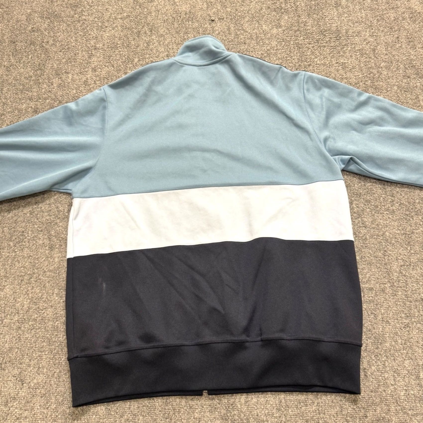 Adidas VTG Adidas Jacket Men 2XL Track Full-zip 3 Stripes Blue Black Sportswear Y2K Size US XXL / EU 58 / 5 - 3 Thumbnail