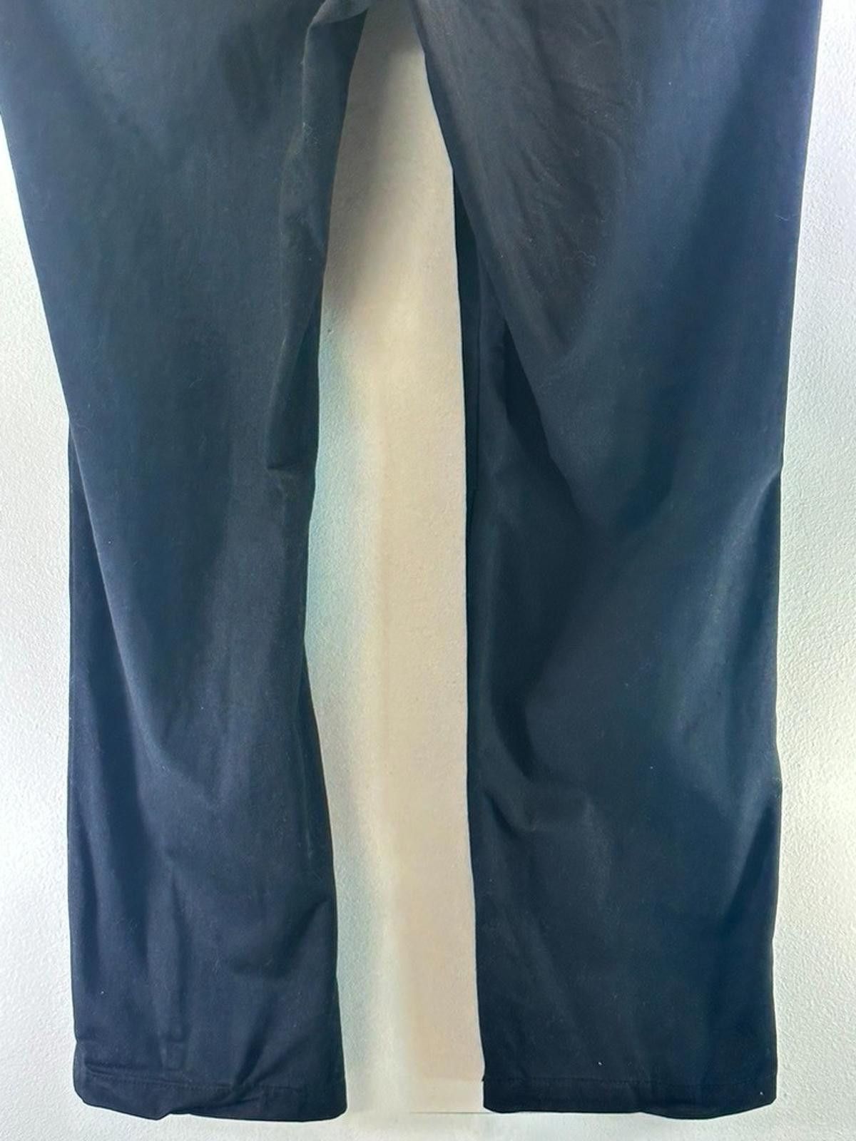 Izod Izod Men's Black 38/32 Straight Leg American Chino Size US 38 / EU 54 - 6 Thumbnail