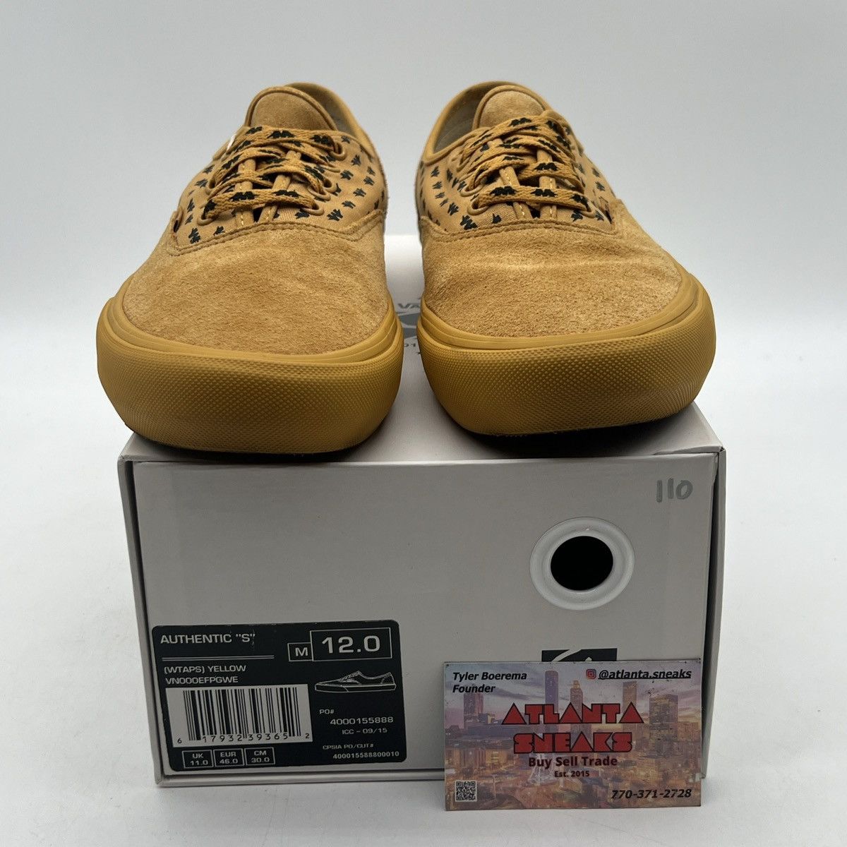 Vans Wtaps x authentic syndicate wings Size US 12 / EU 45 - 2 Thumbnail