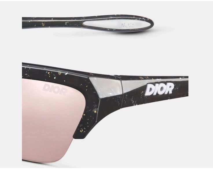 Dior o1w1db10824 Size: OS / Rectangular Sunglasses in Black Size ONE SIZE - 4 Thumbnail