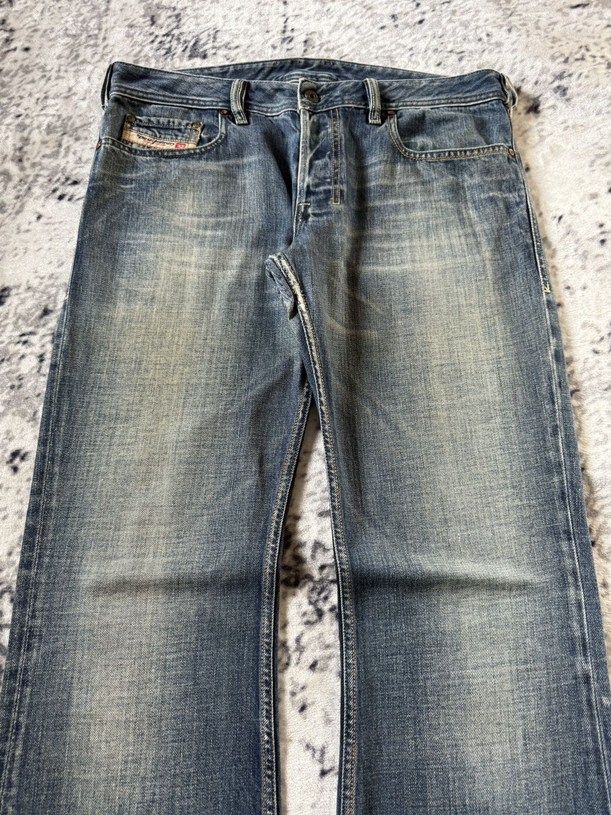 Diesel Diesel Fade Wash Zatiny Flared Jeans Italy Made Size US 34 / EU 50 - 3 Thumbnail
