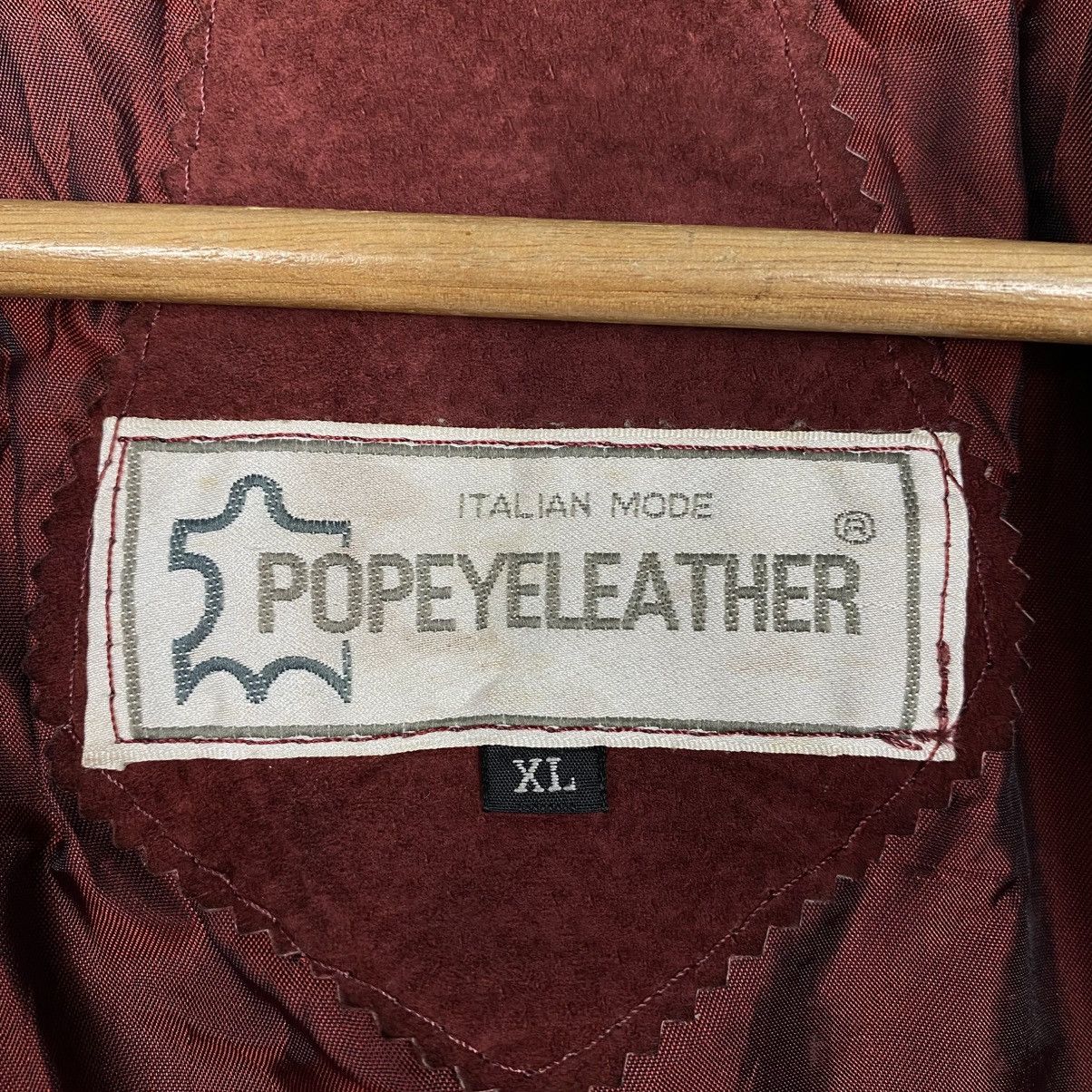 Japanese Brand 📌Vintage Genuine Leather Jacket Poyeyeleather Issey Miyake Size US XL / EU 56 / 4 - 18 Thumbnail