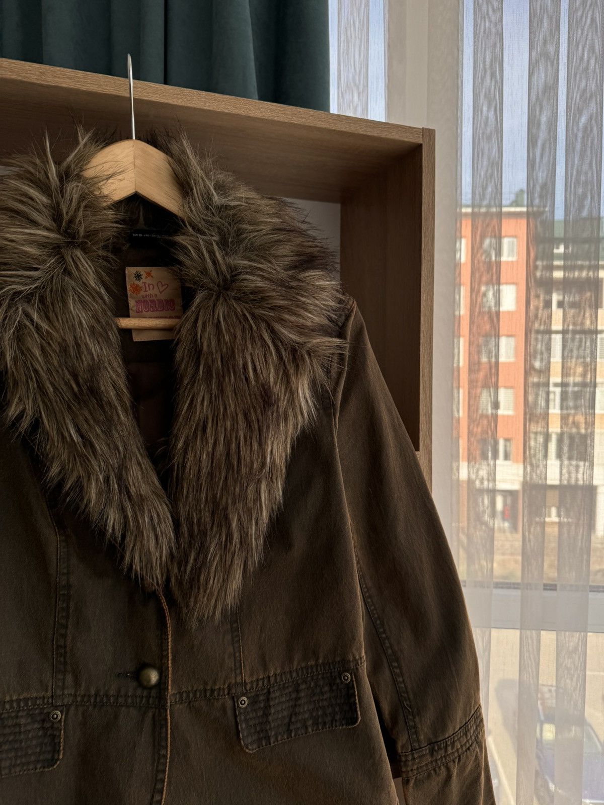 Japanese Brand × Vintage Vintage If6Was9 Style LGB Japanese Faux Fur Brown Jacket Size S / US 4 / IT 40 - 2 Thumbnail