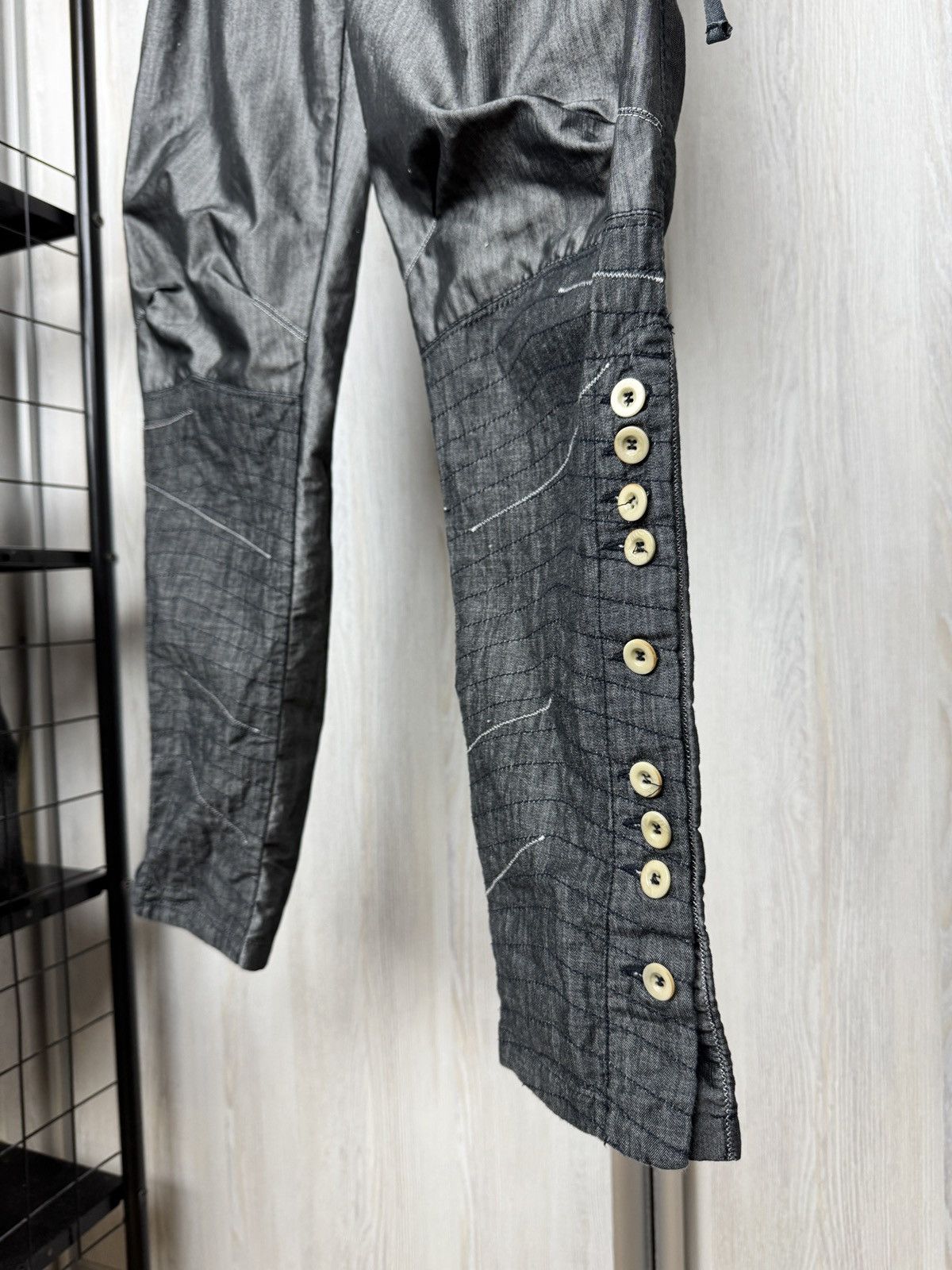 Marithe + Francois Girbaud Le Jean de Marithe Francois Girbaud avant garde opium pants Size 28" / US 6 / IT 42 - 6 Thumbnail