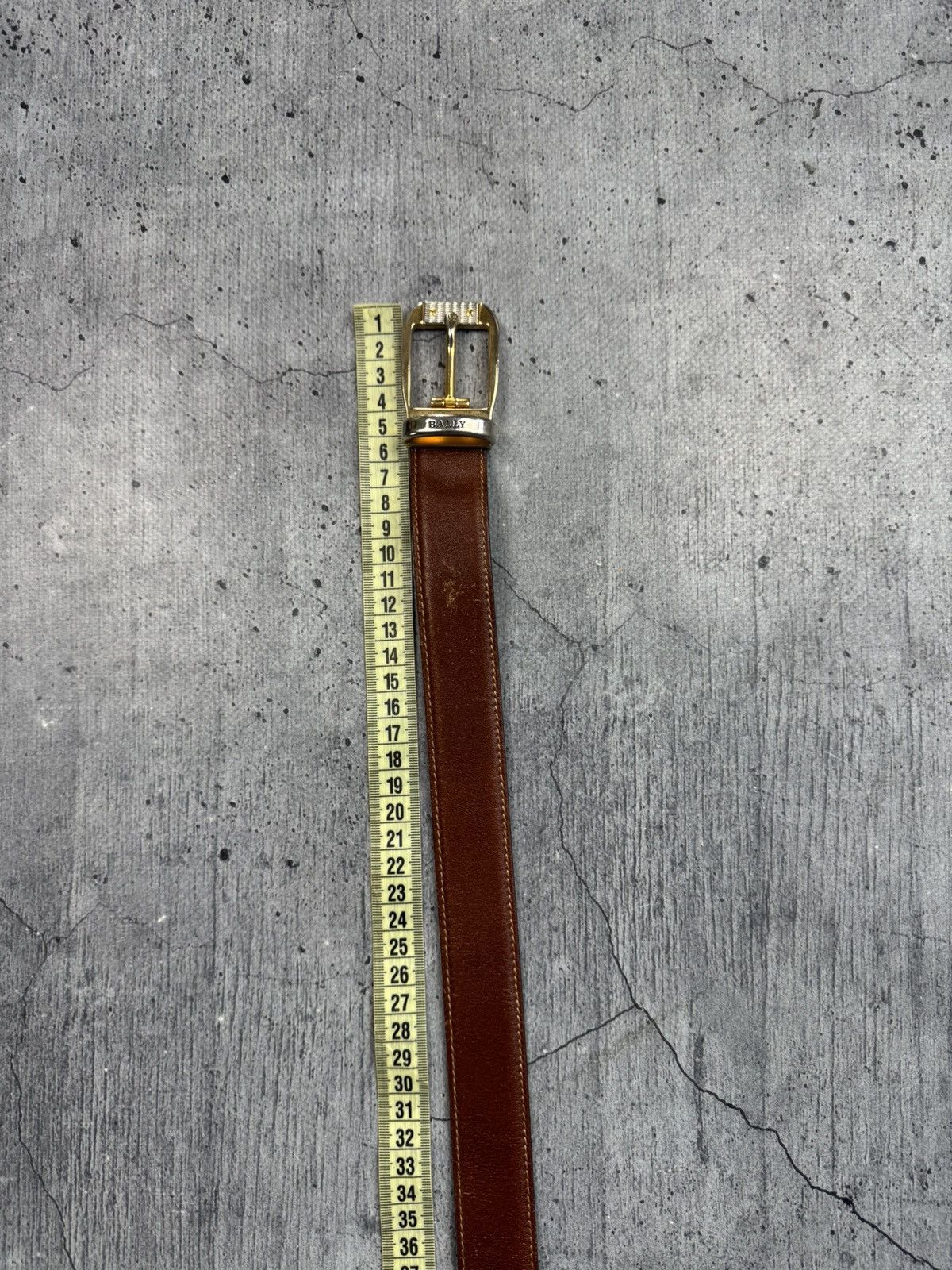 Bally Bally Genuine Leather Nrown Belt Made in Italy Size ONE SIZE - 9 Thumbnail