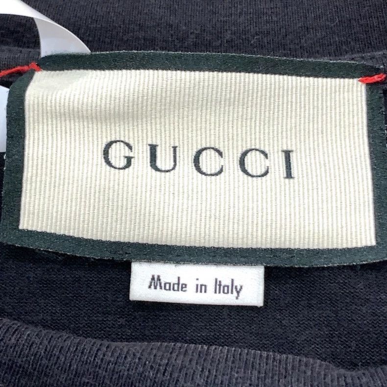 Gucci Gucci Logo letter strawberry pattern printed black round-ne Size US L / EU 52-54 / 3 - 5 Thumbnail