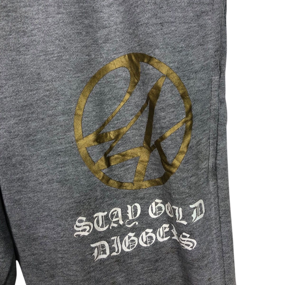 Japanese Brand 📌24 Karats Stay Gold Jogger Pants Punk Design Size US 30 / EU 46 - 14 Thumbnail
