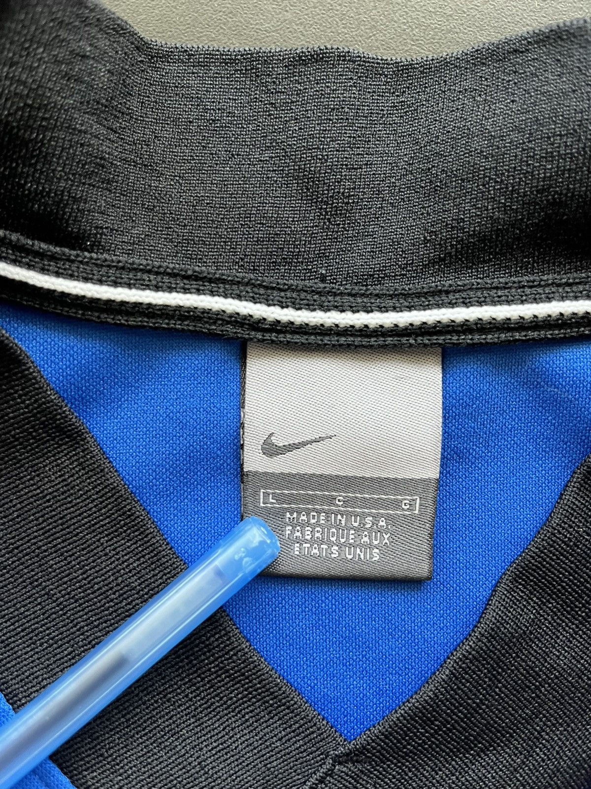 Nike × Vintage Vintage Nike San Jose earthquakes football soccer jersey Size US L / EU 52-54 / 3 - 3 Thumbnail