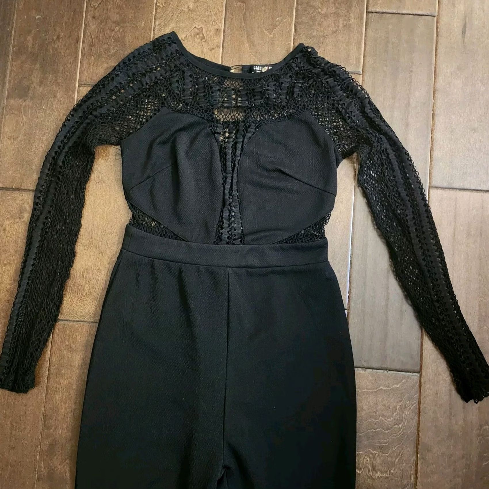 Fashion Nova Fashion Nova Jumpsuit Women's Black Long Sleeve - M - One-Piece - Clubwear - Regular Fit Size M / US 6-8 / IT 42-44 - 6 Thumbnail