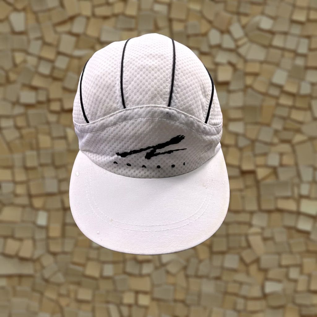 Nike × Vintage Vintage 90s Nike Andre Agassi White Tennis Cap Hat