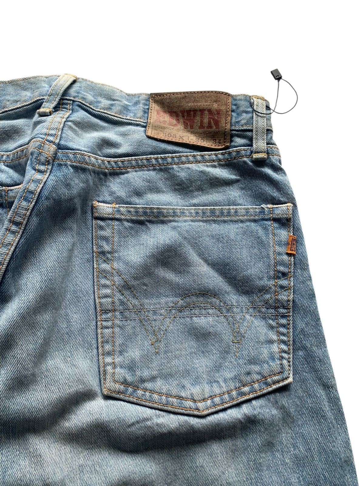 Kapital VINTAGE EDWIN 505X SELVEDGE BAGGY JAPANESE DISTRESSED DENIM Size US 29 - 13 Thumbnail