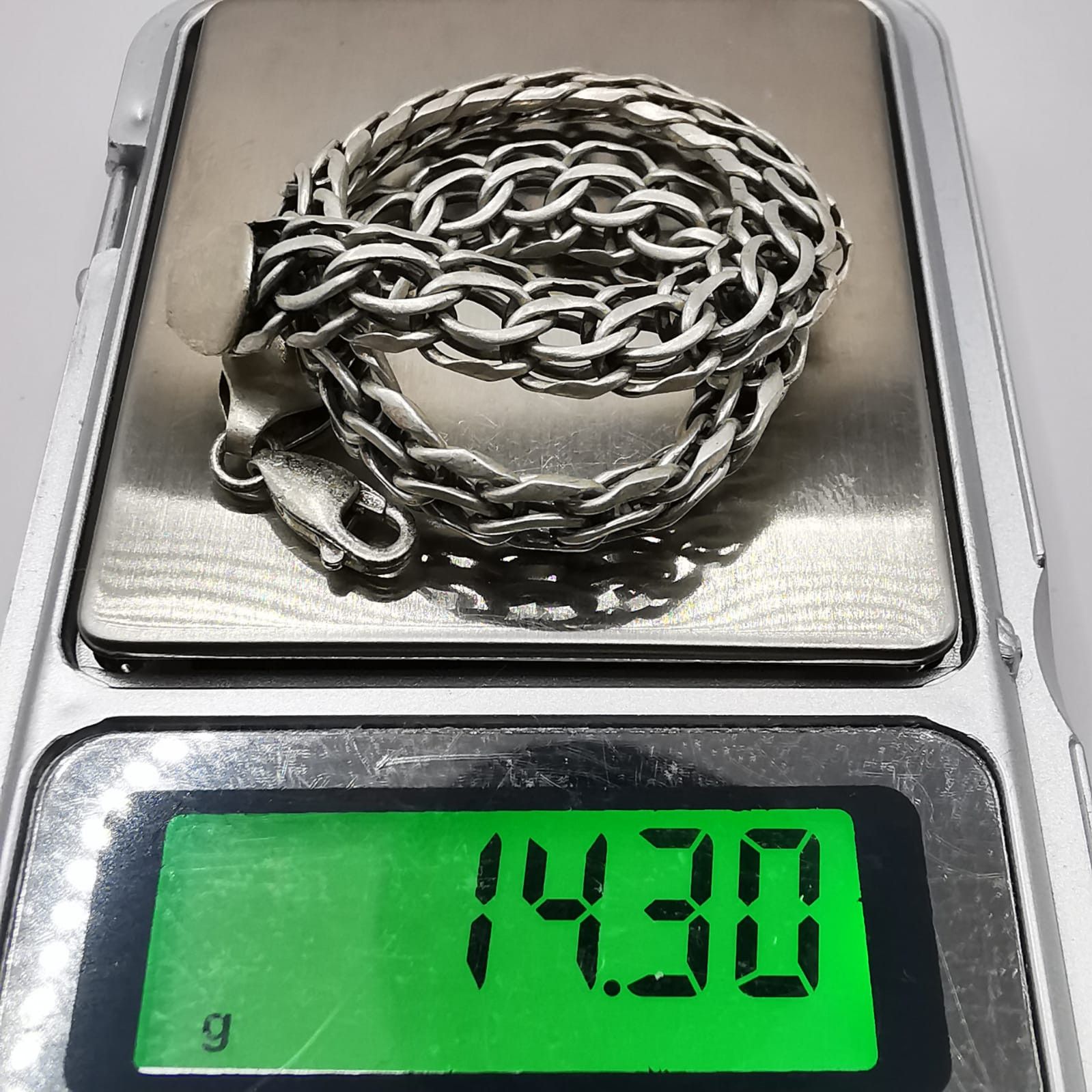 Sterling Silver Vintage Bracelet 925 Sterling Silver,Handmade 14,30g Size ONE SIZE - 5 Thumbnail