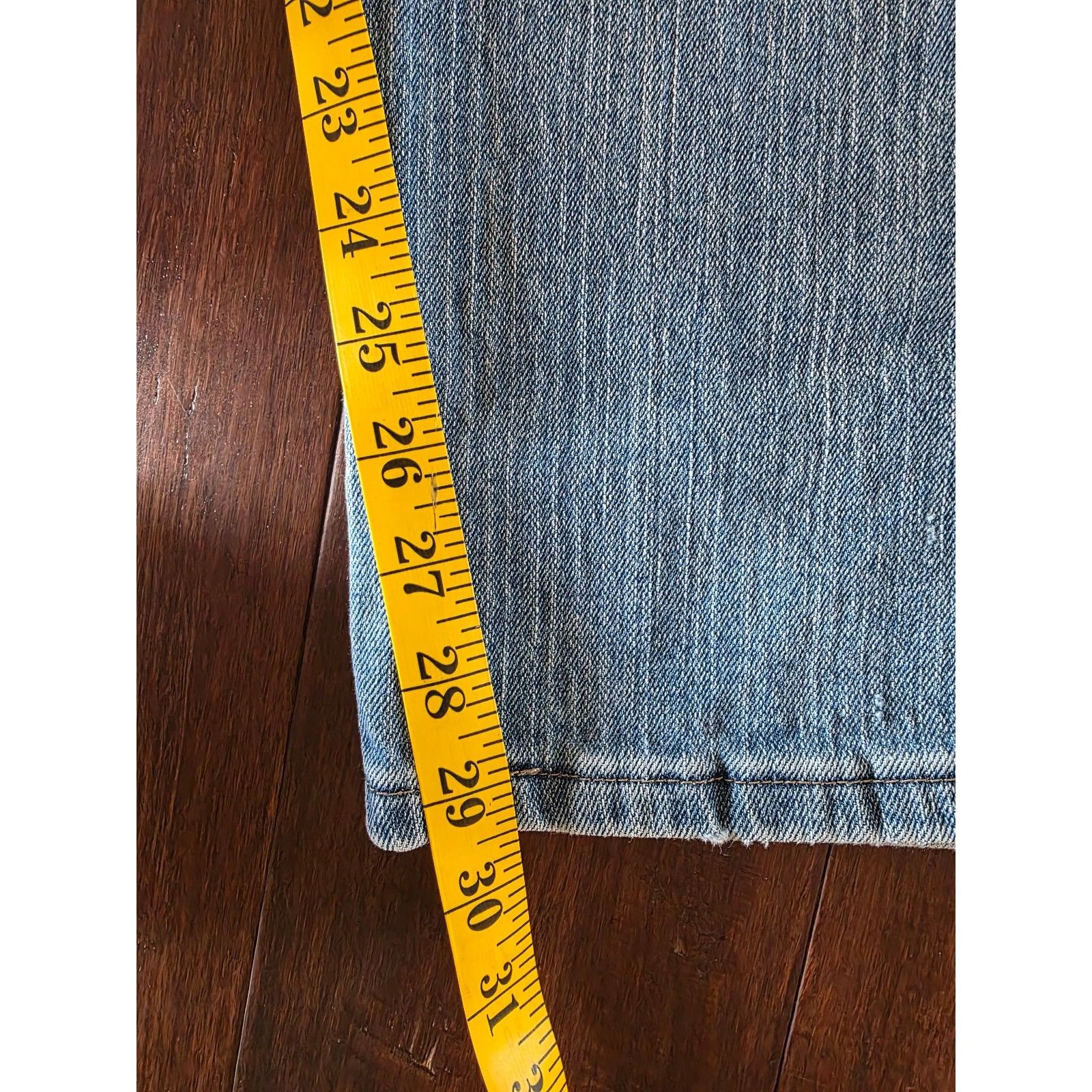Lee Lee Original Blue Relaxed Straight Leg Jeans Size 10 Medium Size 32" / US 10 / IT 46 - 7 Thumbnail