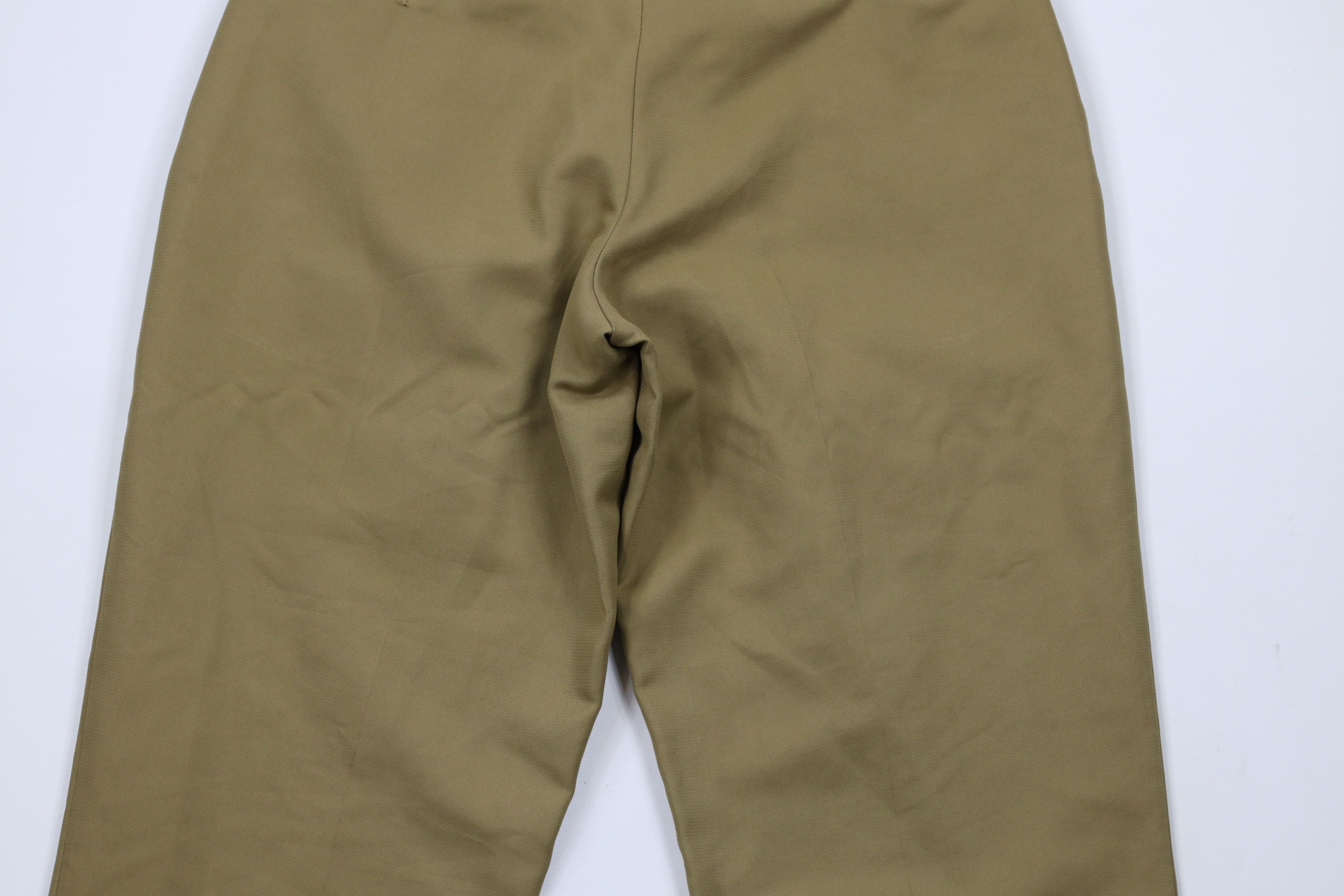 Tommy Hilfiger × Vintage Vintage 90s Tommy Hilfiger Cuffed Wide Leg Chino Pants Brown Size US 32 / EU 48 - 10 Thumbnail