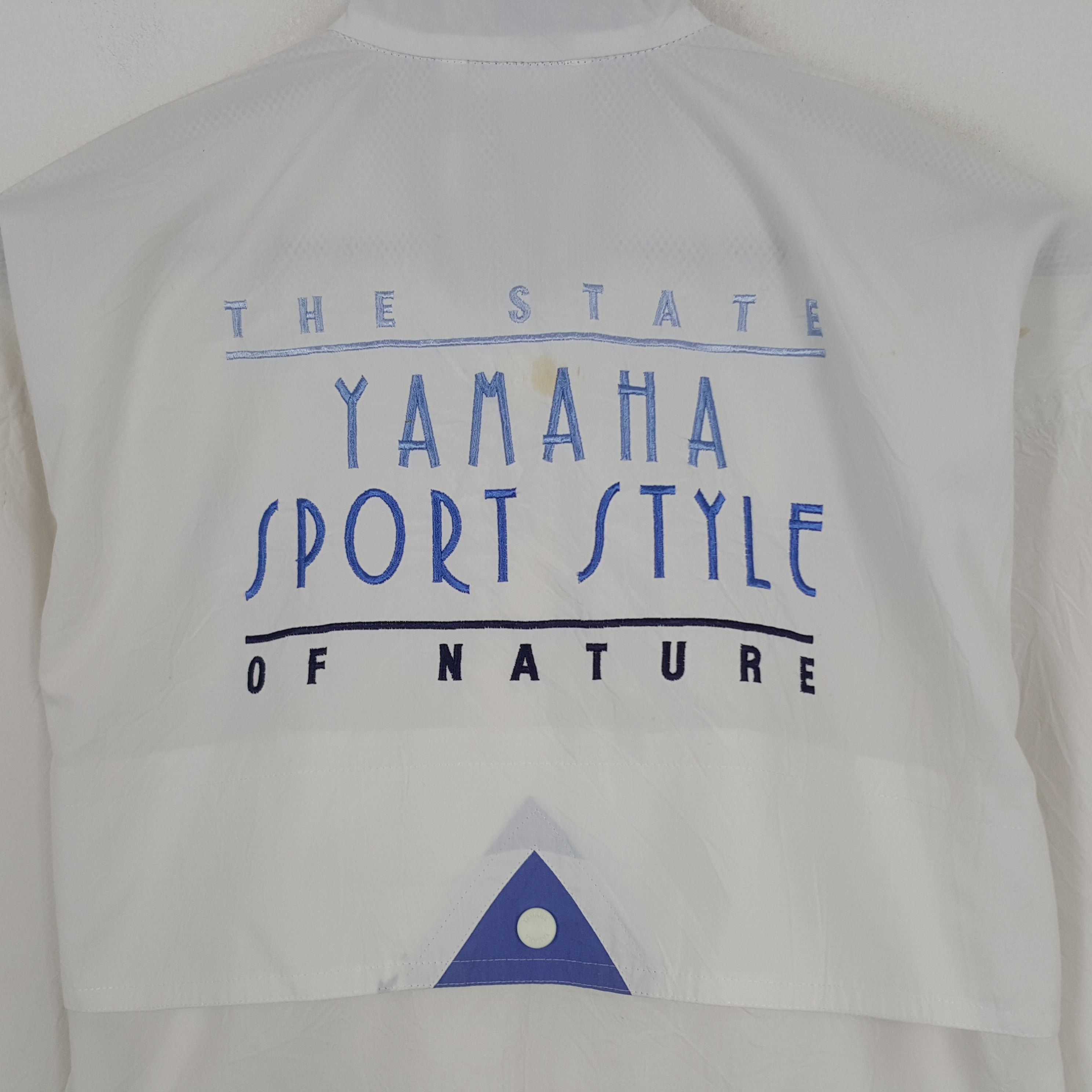 Japanese Brand × Vintage × Yamaha Vintage Yamaha Sport Style Windbreaker Jacket Size US M / EU 48-50 / 2 - 2 Thumbnail