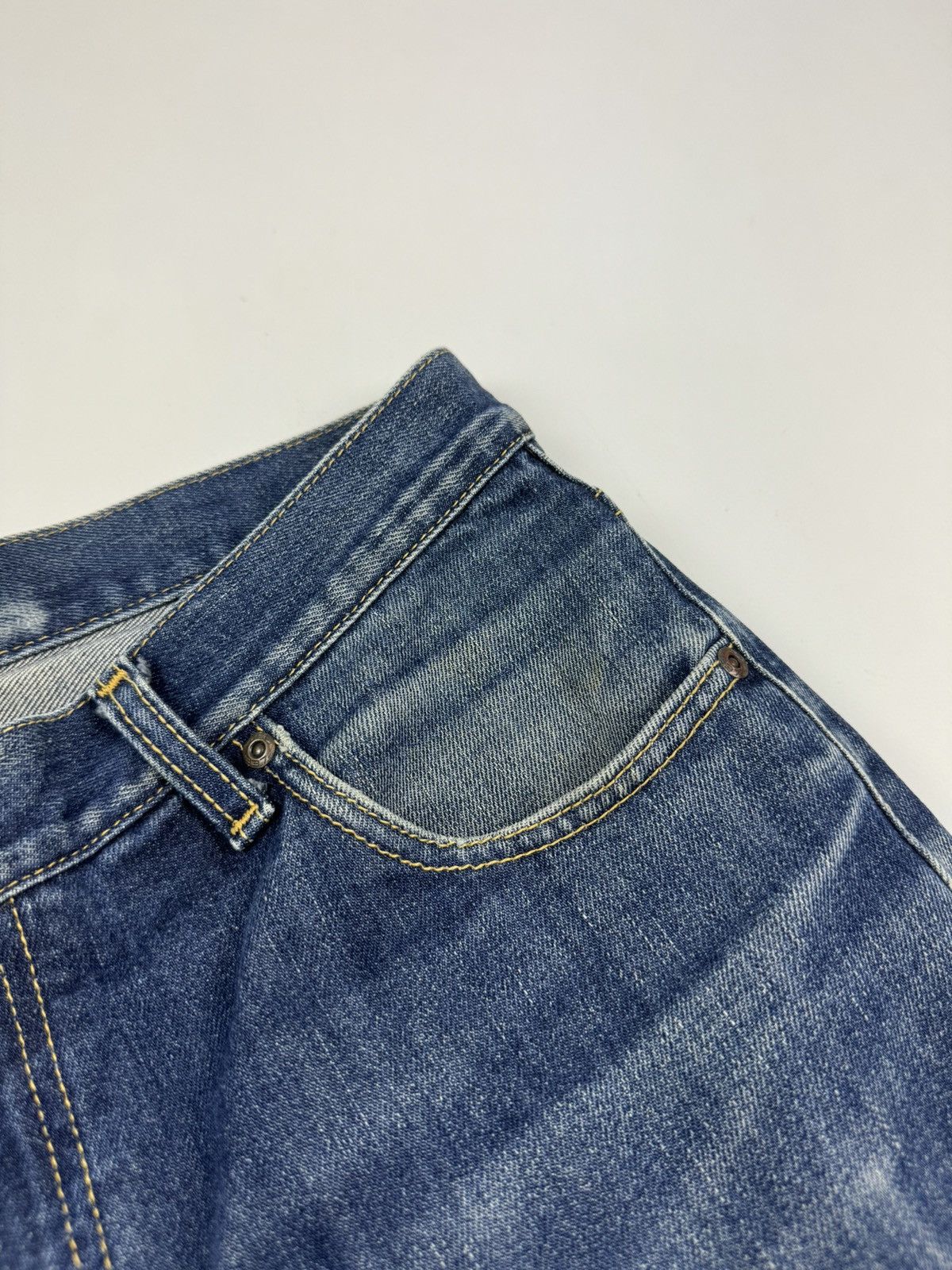 Lee 1990’s Vintage Faded Lee Brooklyn Jeans Pants Size US 34 / EU 50 - 9 Thumbnail