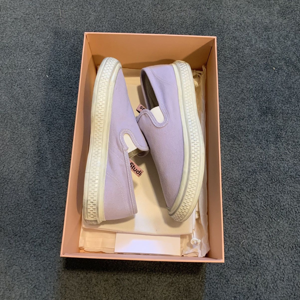 Acne Studios ACNE STUDIOS WOMENS BALLOW TUMBLED SLIP ON SNEAKERS Size US 7 / IT 37 - 6 Thumbnail