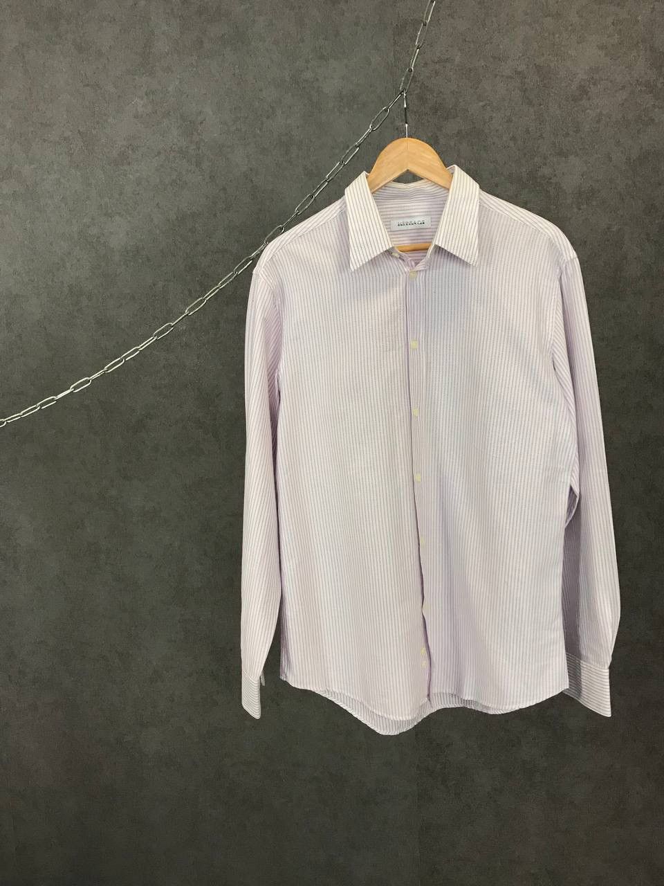 Versace Versace Collection luxury striped shirt Size US L / EU 52-54 / 3 - 1 Thumbnail