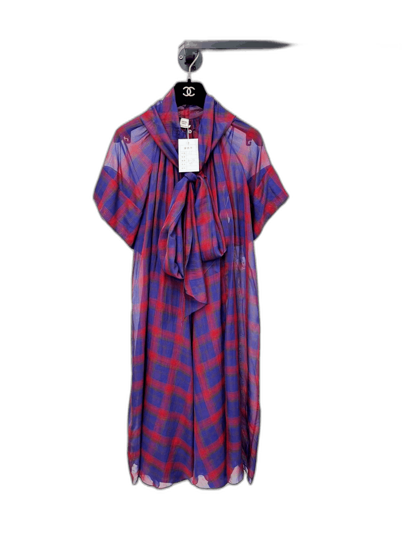 Hermes Hermes Silk Dress with Bow Detail Size S / US 4 / IT 40 - 1 Thumbnail