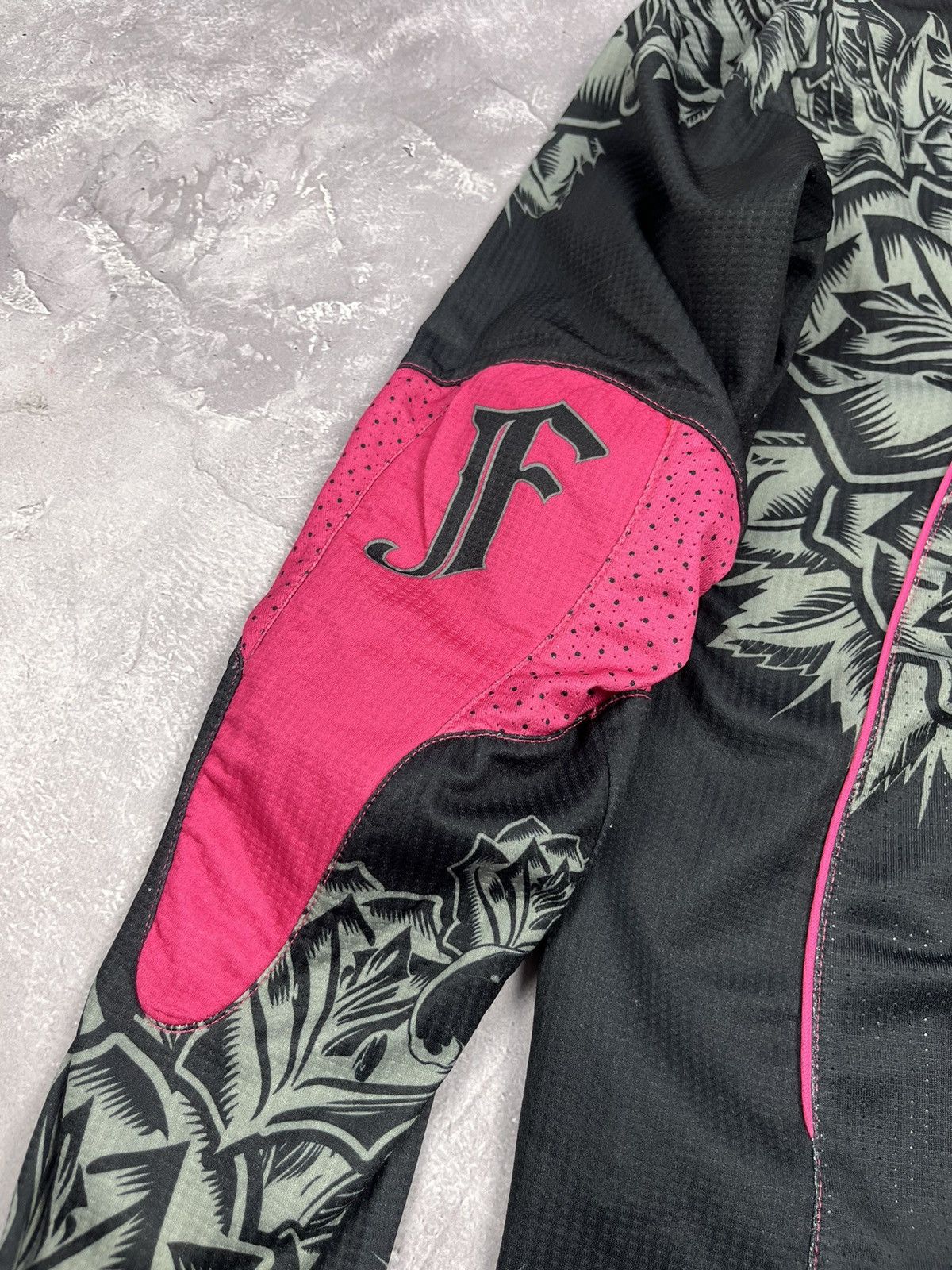 Fox Racing Fox Riders Co Thermal Longsleeve Jersey Womens Black/Pink Size M / US 6-8 / IT 42-44 - 10 Thumbnail