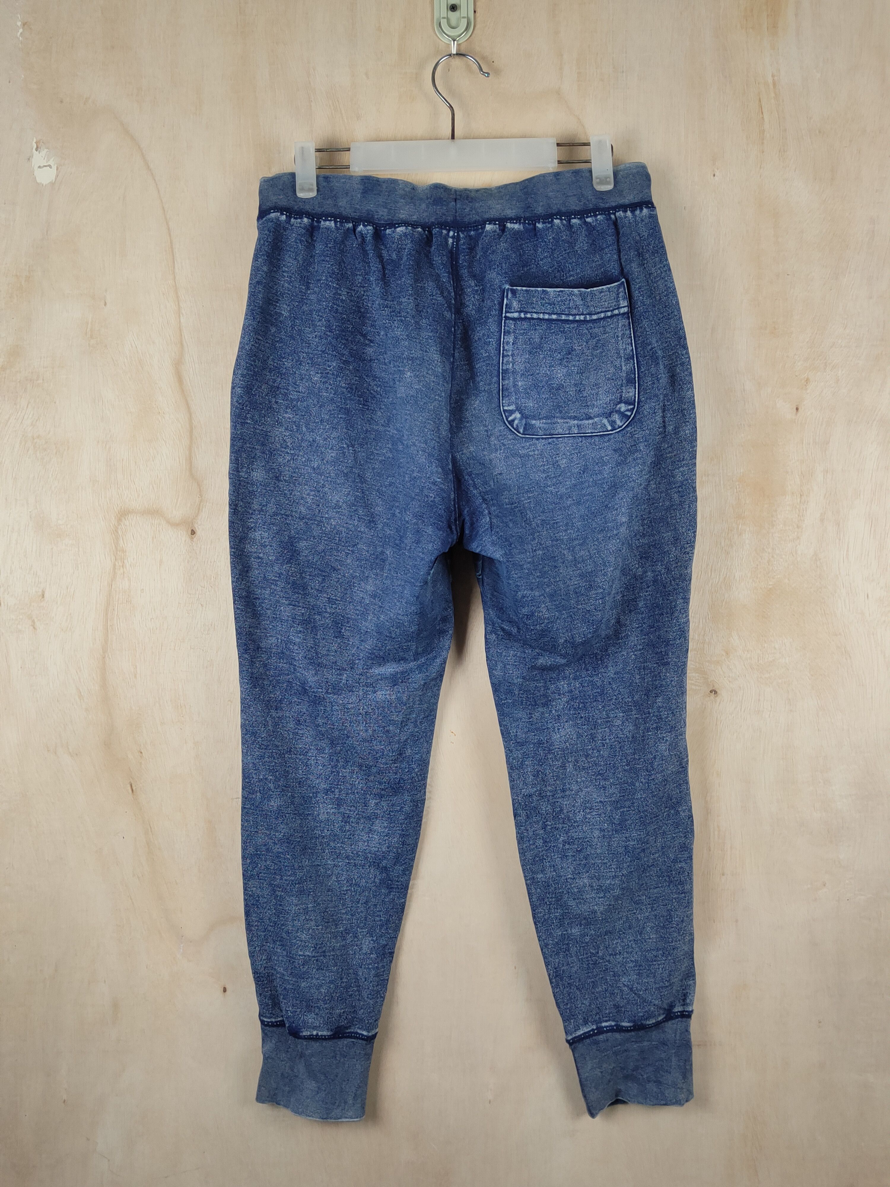 GU GU Blue Multipocket denim style Jogger Pants #S2511 Size 30" / US 8 / IT 44 - 8 Thumbnail