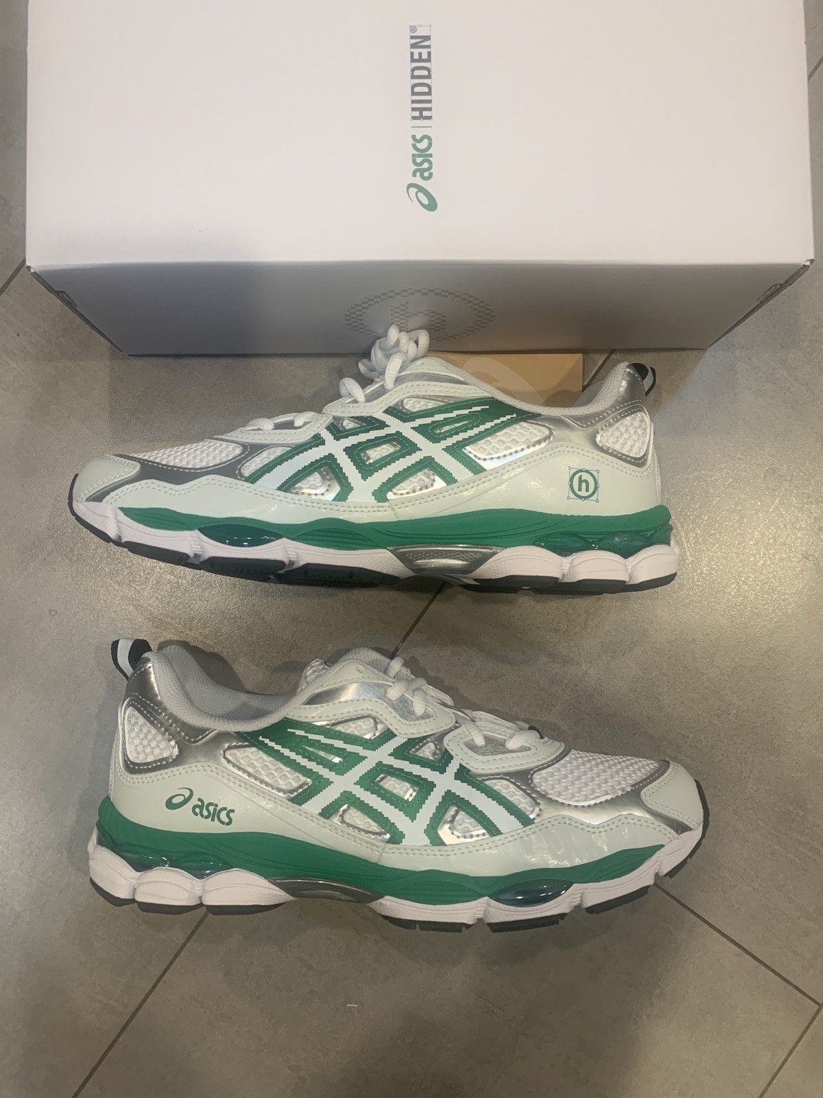image of Asics x Hidden Gel-Nyc Shoes in White, Men's (Size 9.5)