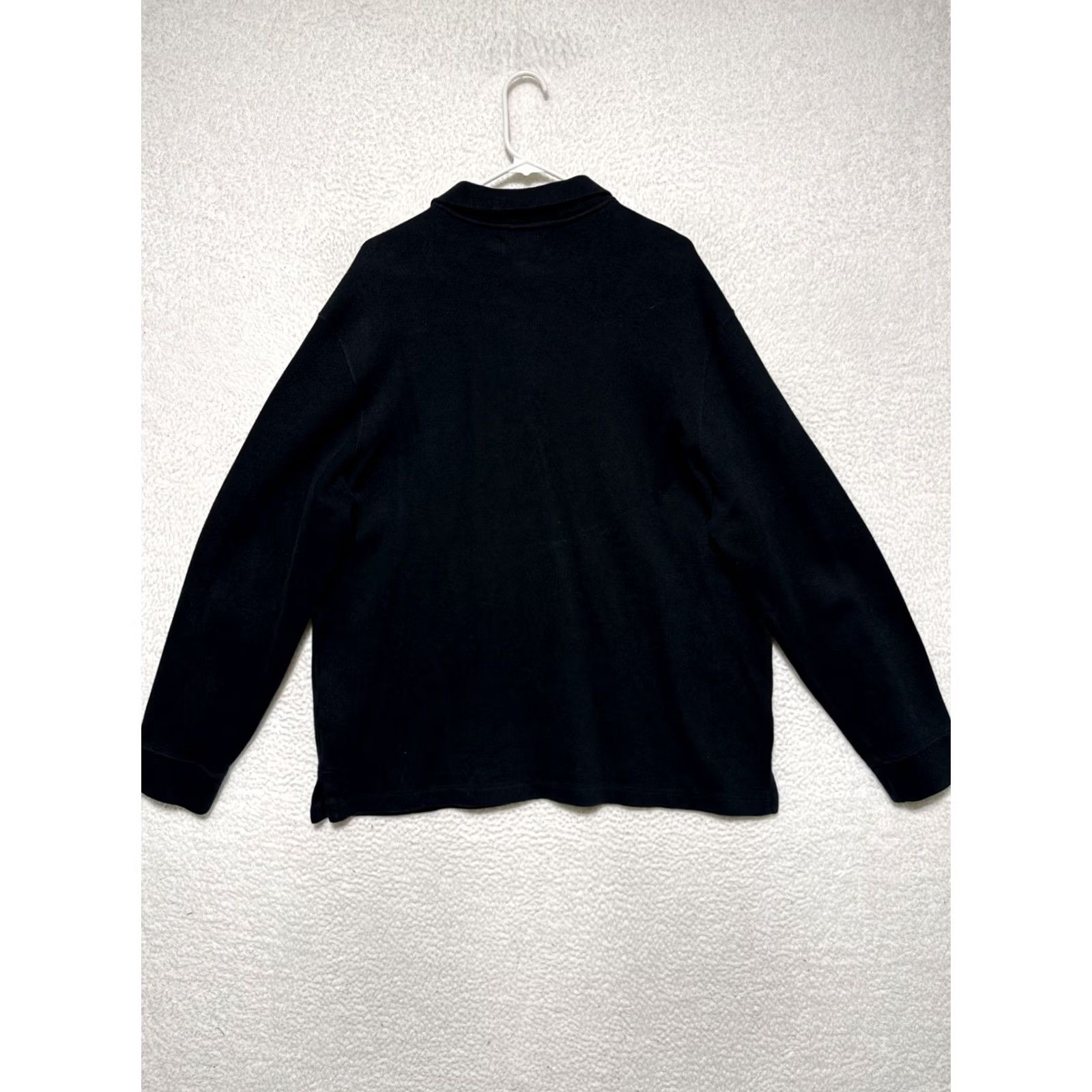 Polo Ralph Lauren Polo Ralph Lauren Sweater 2XL Black 1/4 Zip Knit Cotton Polo Ralph Lauren Mens Pullover Mock Neck Casual Logo Zipper Long Sleeve Regular Fit Size US XXL / EU 58 / 5 - 3 Thumbnail