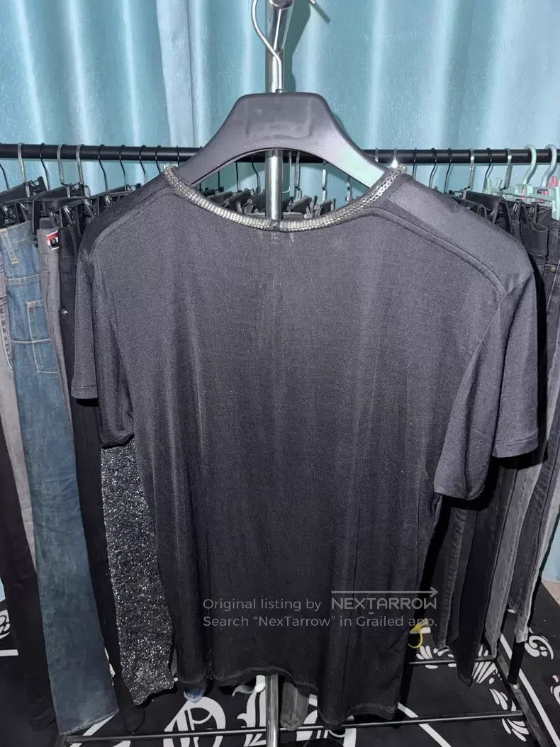Saint Laurent Paris Saint Laurent Paris Mulberry Silk Short Sleeve T-Shirt Size US S / EU 44-46 / 1 - 2 Thumbnail