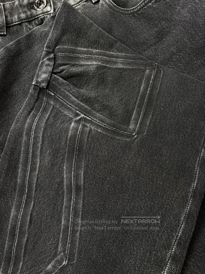 Chanel Chanel Black bow jeans Size 25" / US 0 / IT 36 - 4 Thumbnail