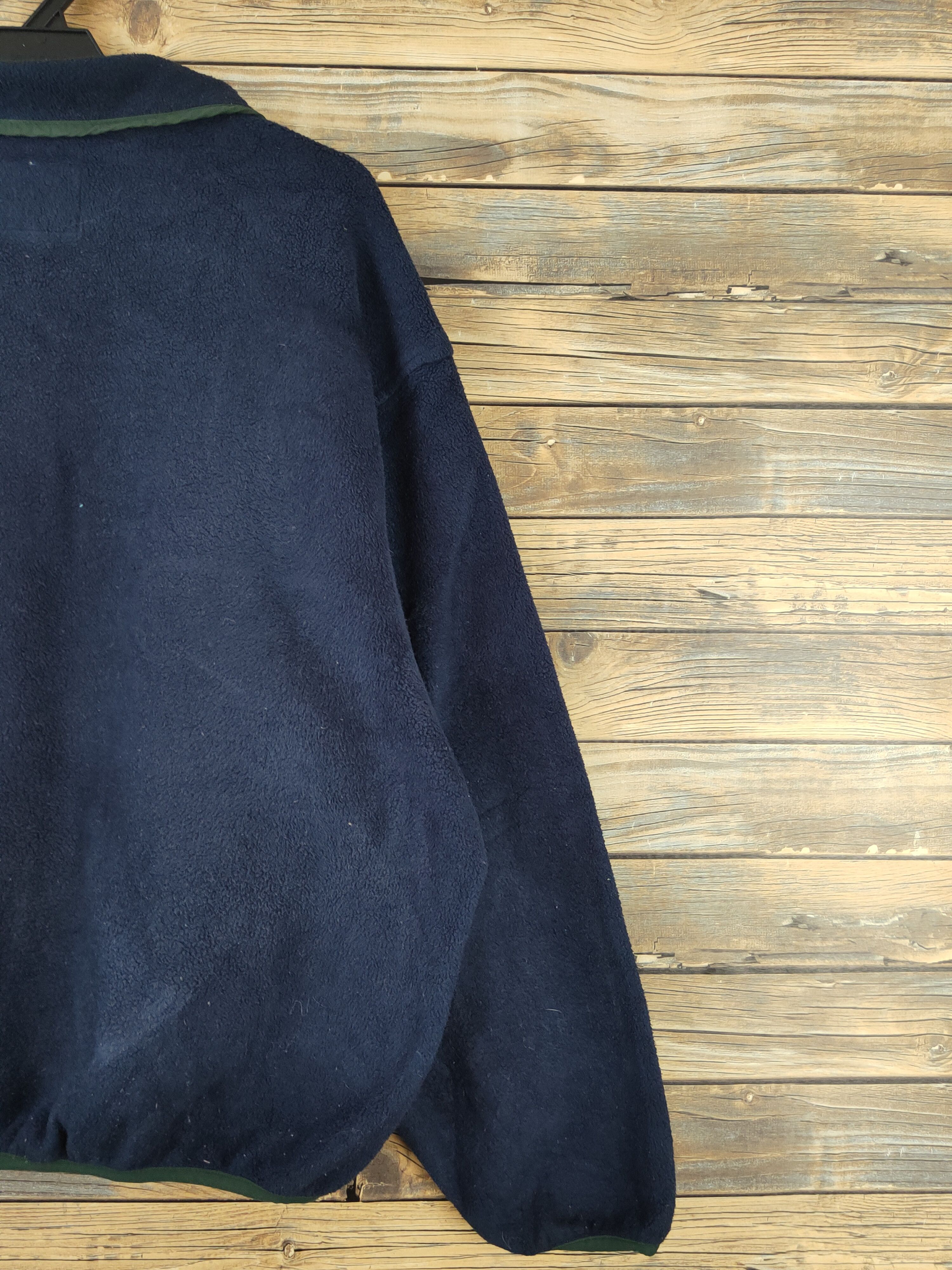 Polartec × Vintage × Woolrich Woolen Mills Woolrich usa Polartec Navy fleece Sweatshirts #W958 Size US L / EU 52-54 / 3 - 11 Thumbnail