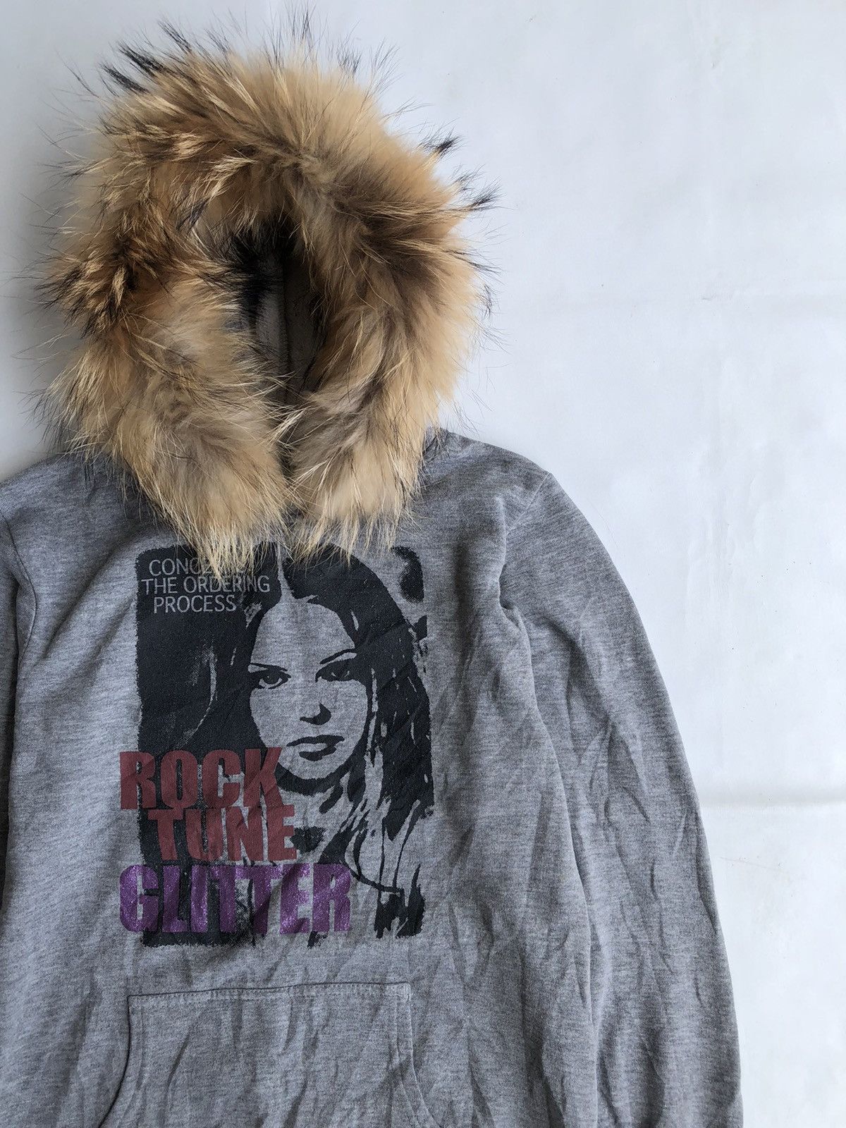 Hysteric Glamour × If Six Was Nine × Japanese Brand Poem Rock Tune Glitter Fur Hoodie Ifsixwasnine Lgb Style Size US M / EU 48-50 / 2 - 3 Thumbnail