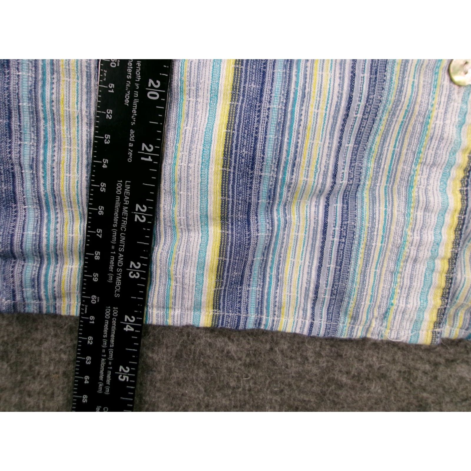 Vintage Alfred Dunner Button-Up Top Women S Striped White Beach Hawaiian Tropical Coastal Resort Casual Party/Cocktail Travel Wedding Size S / US 4 / IT 40 - 5 Thumbnail