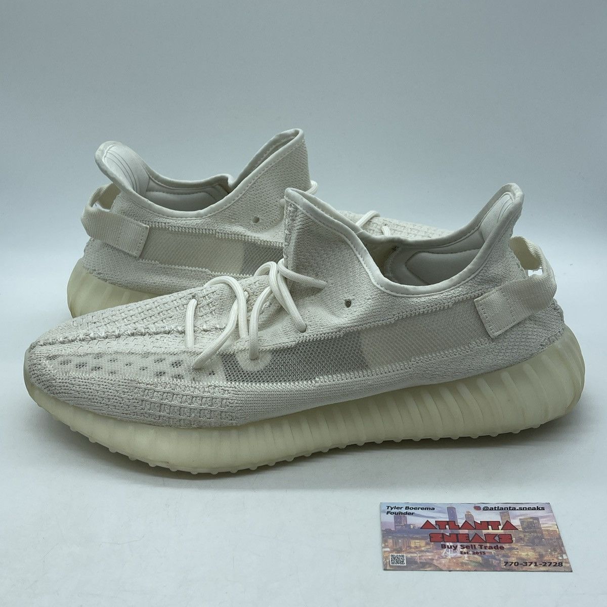 Adidas Yeezy boost 350 bone Size US 14 / EU 47 - 1 Thumbnail