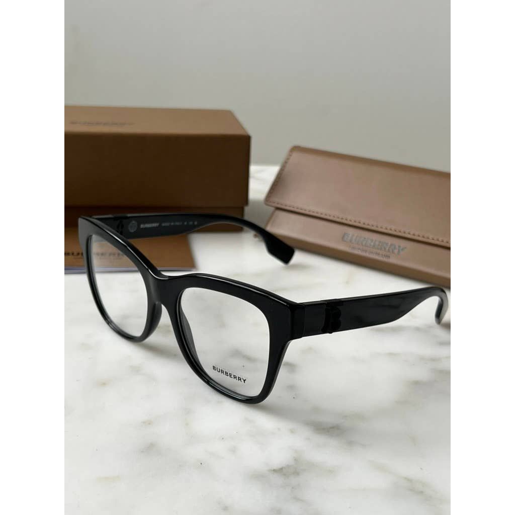 NEW Burberry BE2388 Oversized Black Eyeglasses Frames