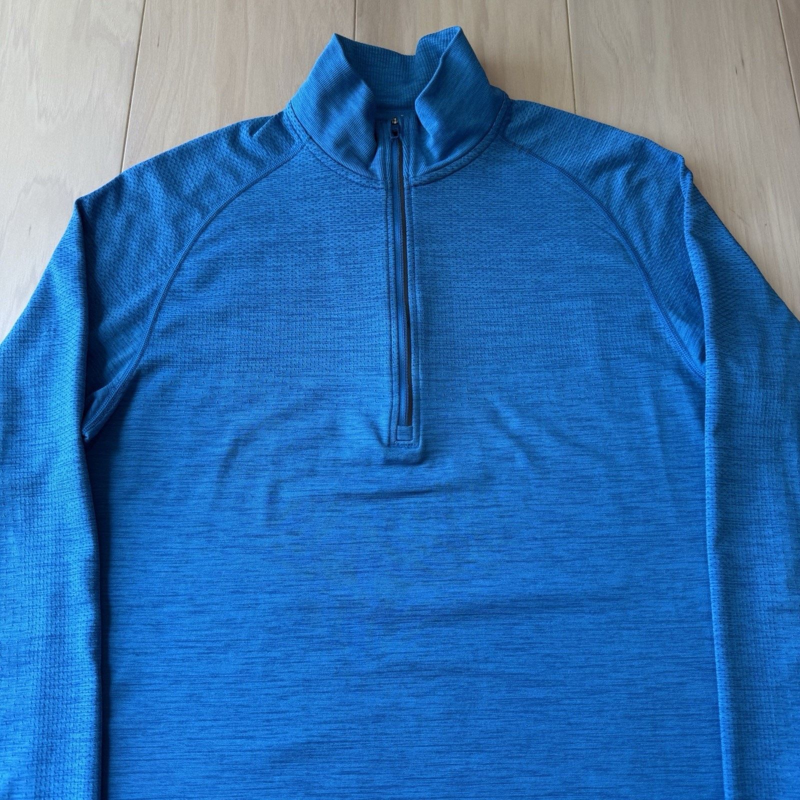 Lululemon Lululemon Metal Vent Tech 1/2 Zip Pullover M Blue Utility Size US M / EU 48-50 / 2 - 3 Thumbnail
