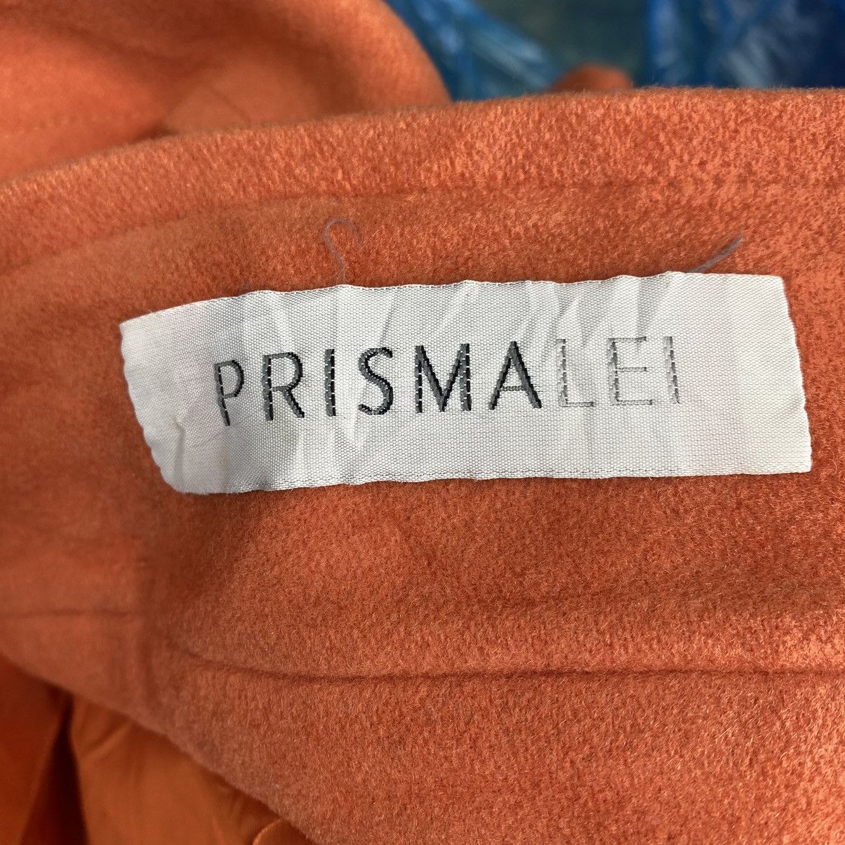 Other PRISMALEI Italian Brand Orange Wool Grey Hooded Jacket Size US M / EU 48-50 / 2 - 6 Thumbnail
