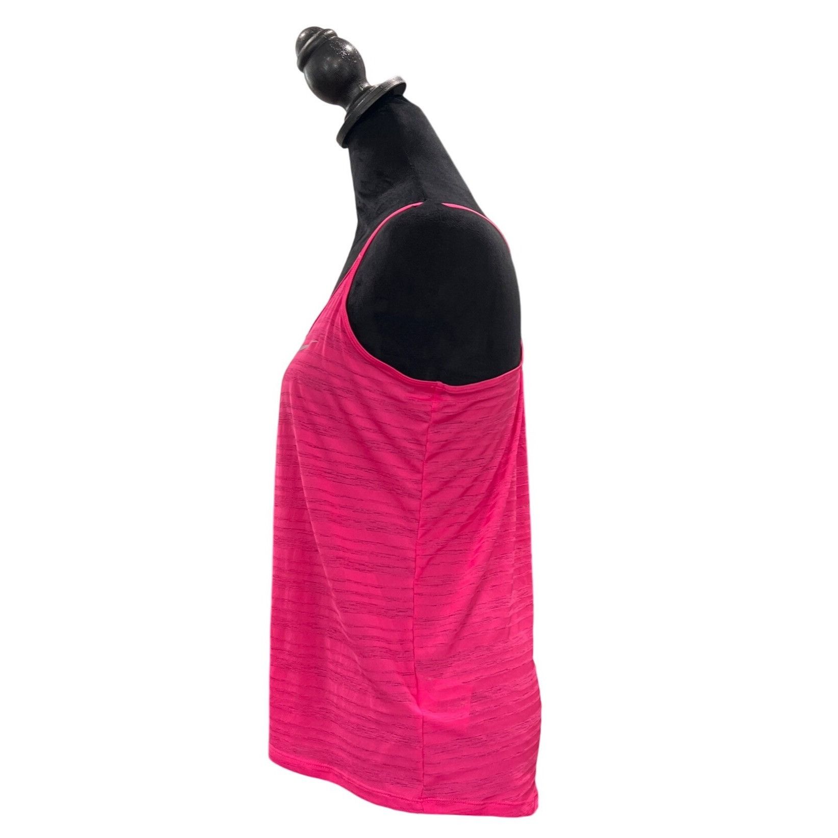Nike NIKE Dri-Fit Women's Strappy Racerback Tank Top S Pink Size S / US 4 / IT 40 - 2 Thumbnail