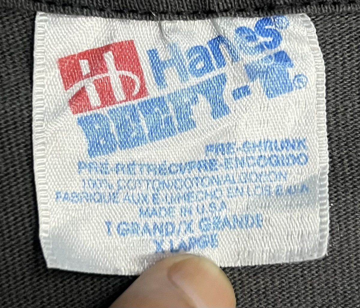Hypebeast × Vintage VINTAGE HANES SUPERMAX HARDWEAR MADE IN USA SHIRT Size US XL / EU 56 / 4 - 11 Thumbnail