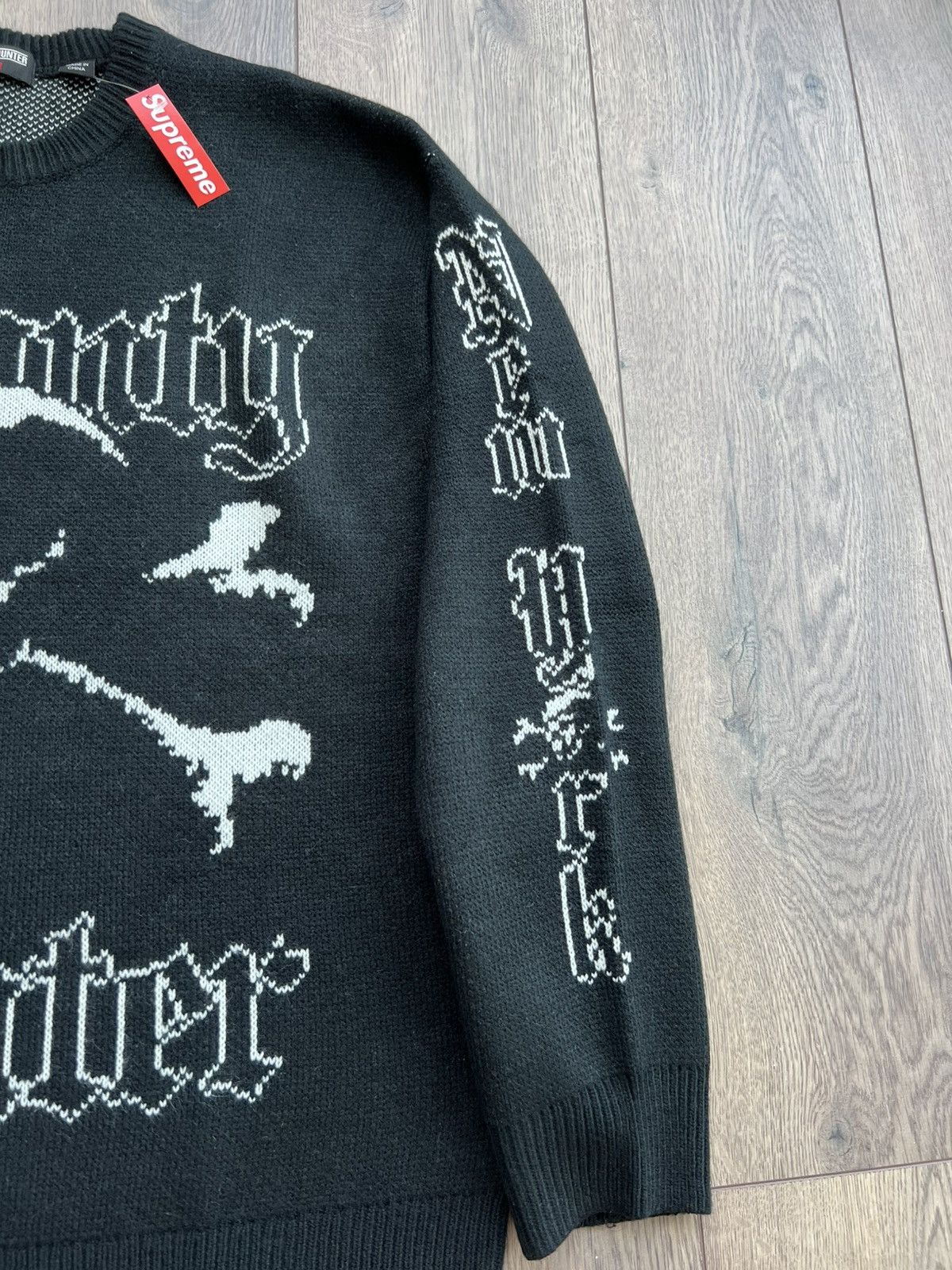 Bounty Hunter × Supreme Supreme x Bounty Hunter Knit Sweater Black Large Size US L / EU 52-54 / 3 - 7 Thumbnail