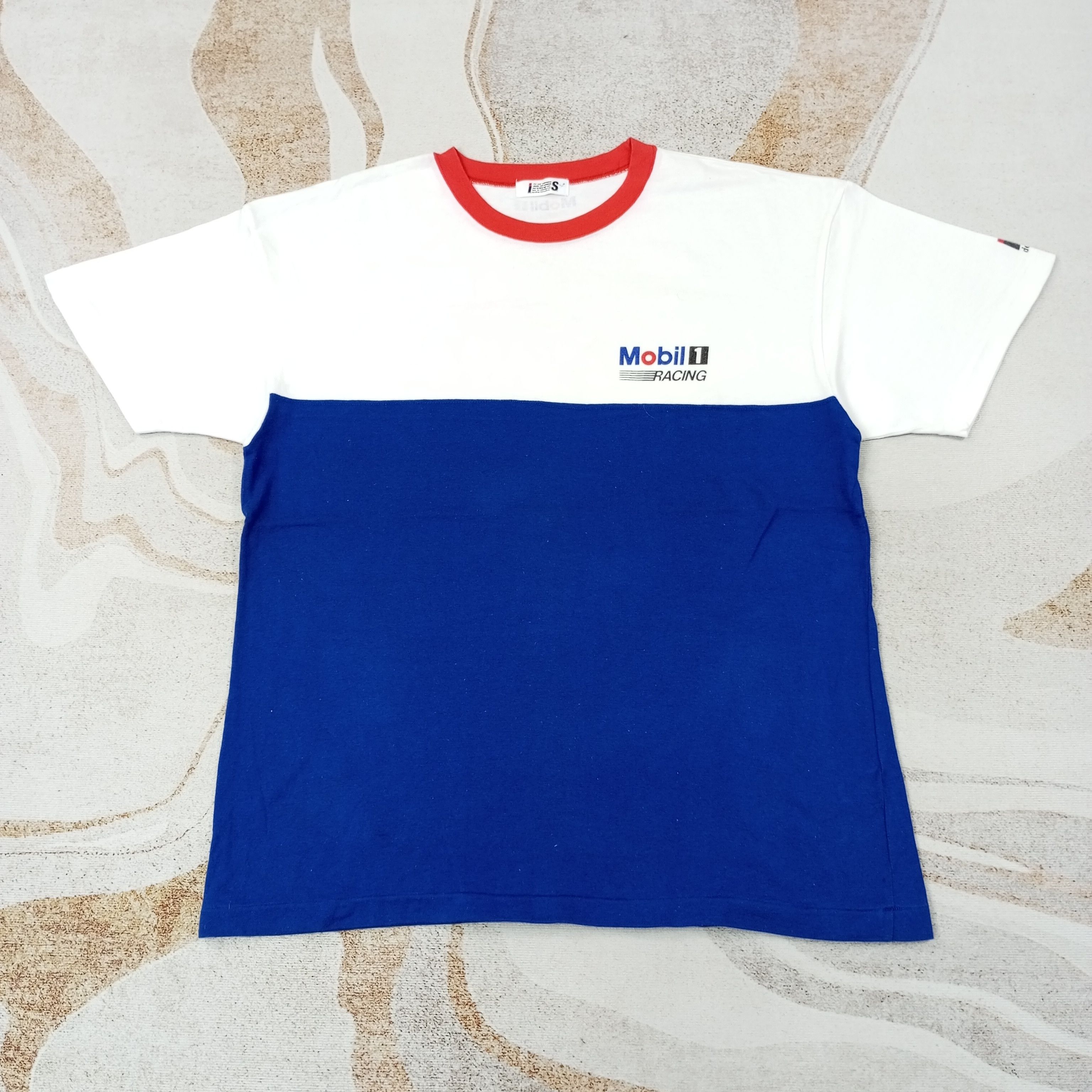 Issey Miyake I.S. Issey Miyake X Mobil 1 Racing Designer Tshirt C239N35 Size US L / EU 52-54 / 3 - 1 Thumbnail